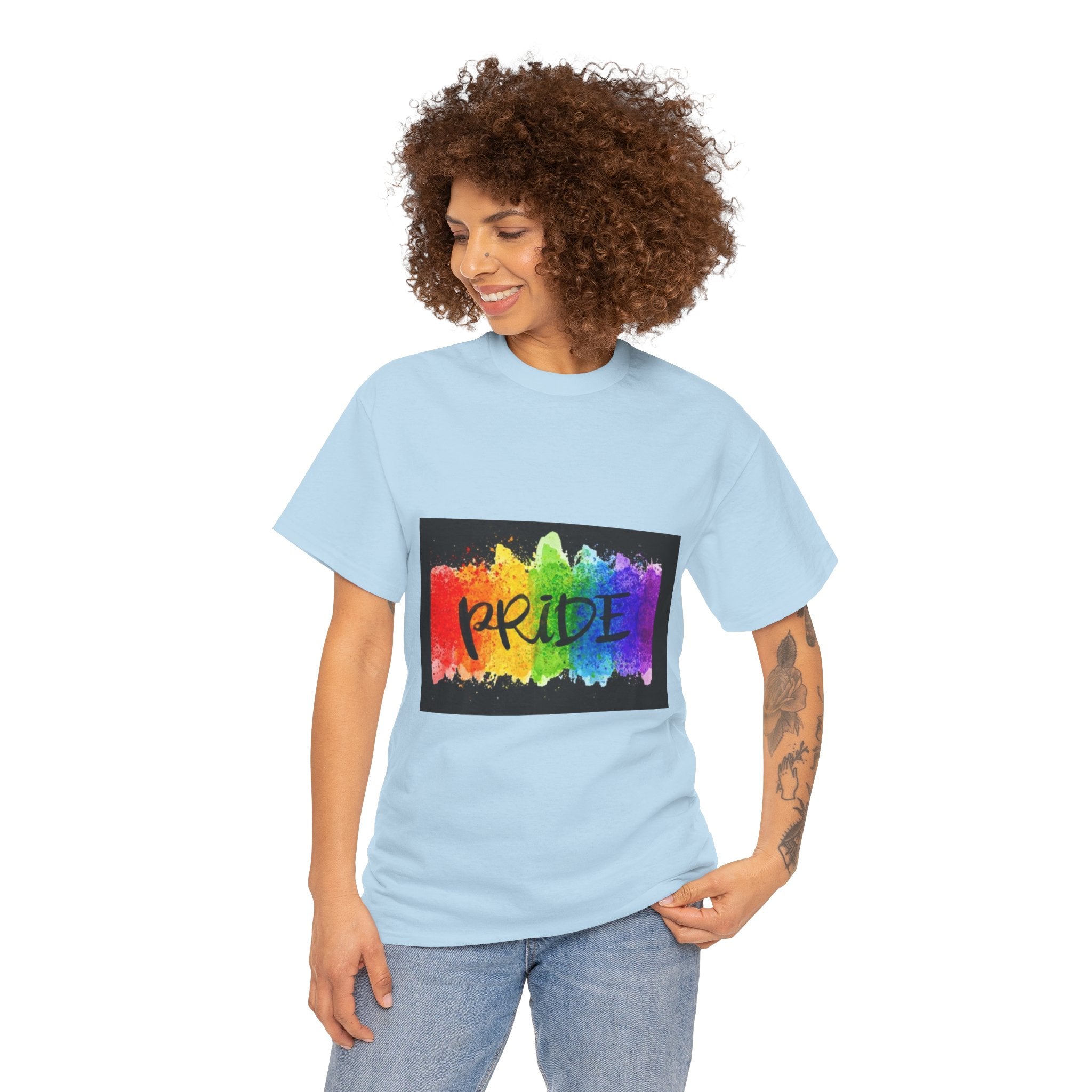 Pride Rainbow Paint Splash T-Shirt