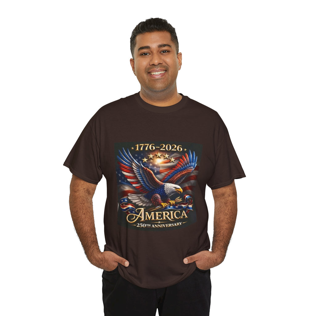 America 250th Anniversary T-Shirt — 1776–2026 Patriotic Eagle Tee