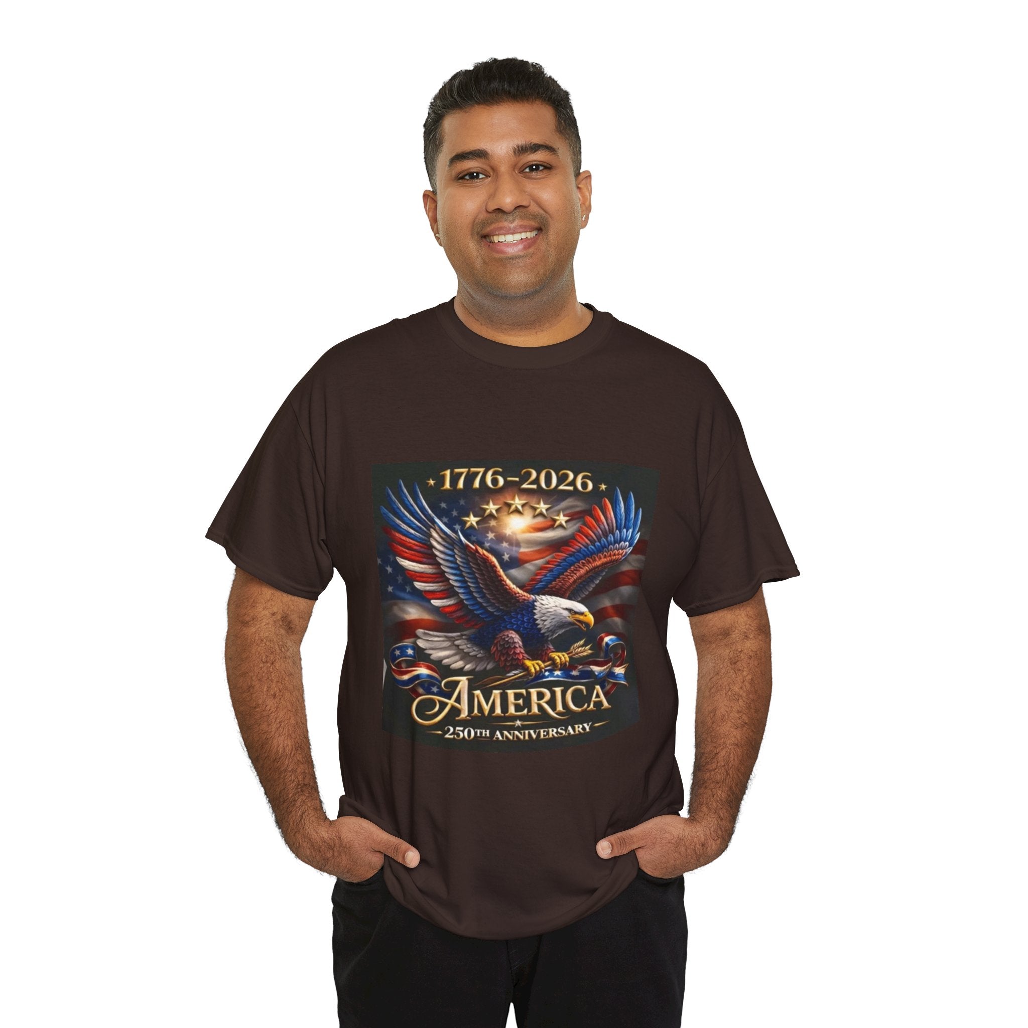 America 250th Anniversary T-Shirt — 1776–2026 Patriotic Eagle Tee
