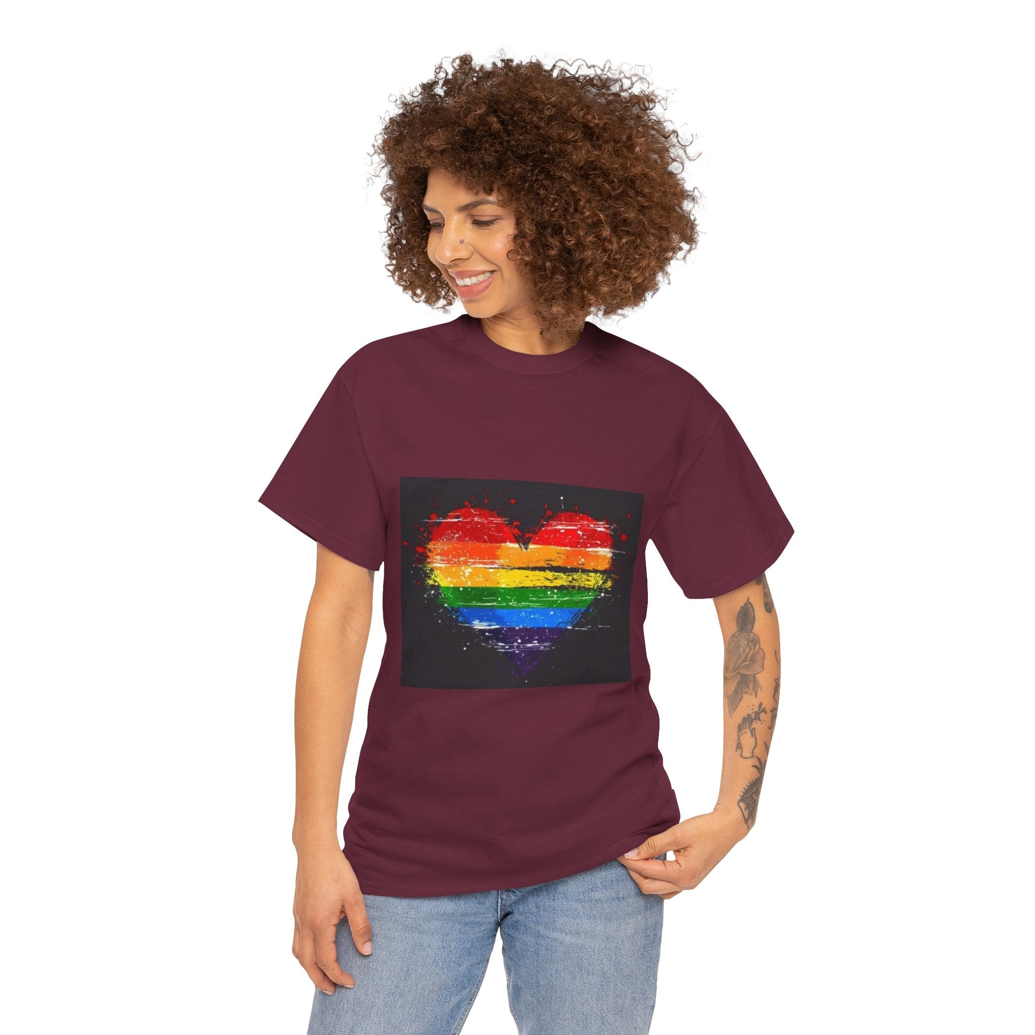 Rainbow Heart T-Shirt