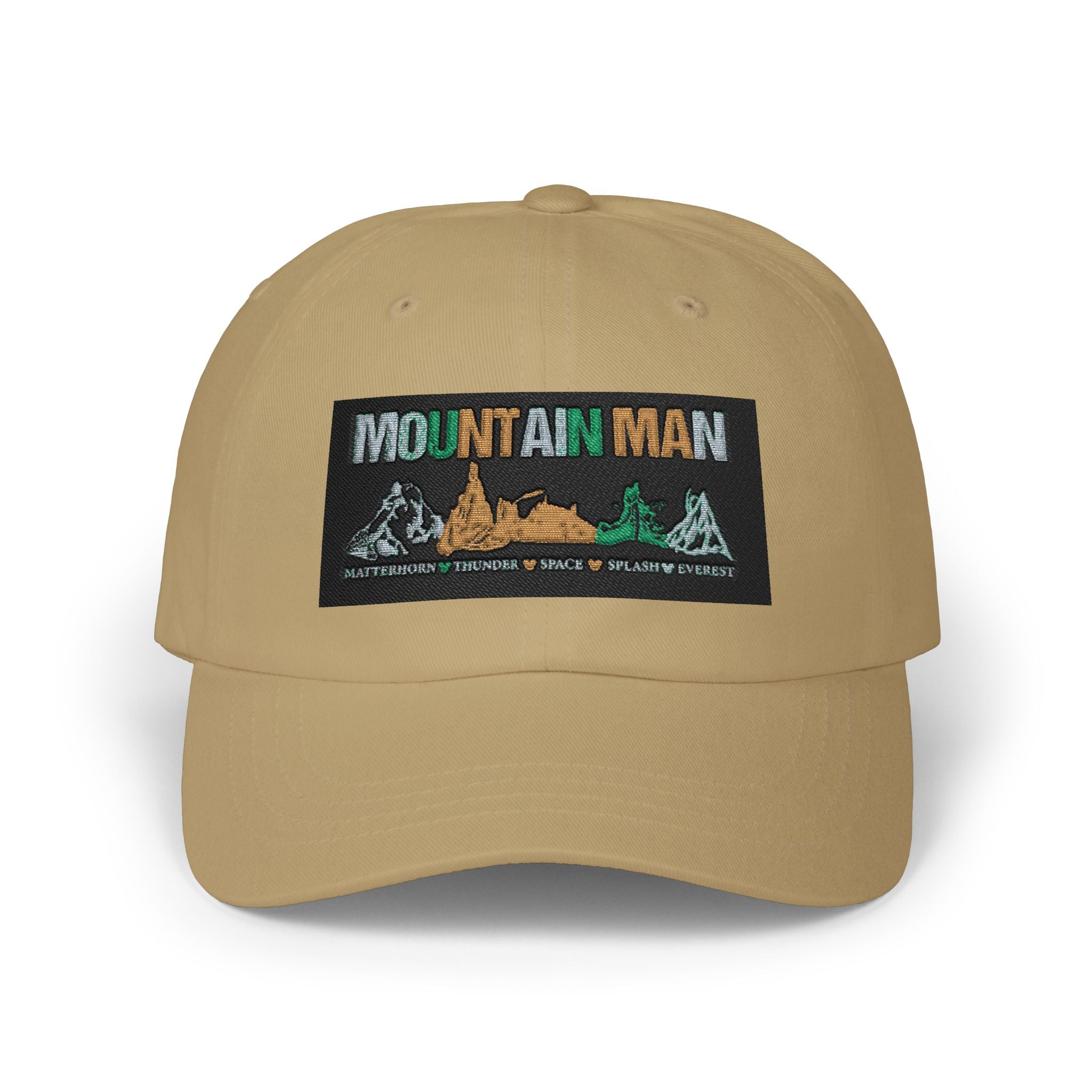 Mountain Man Dad Cap — Embroidered Outdoor Adventure Hat