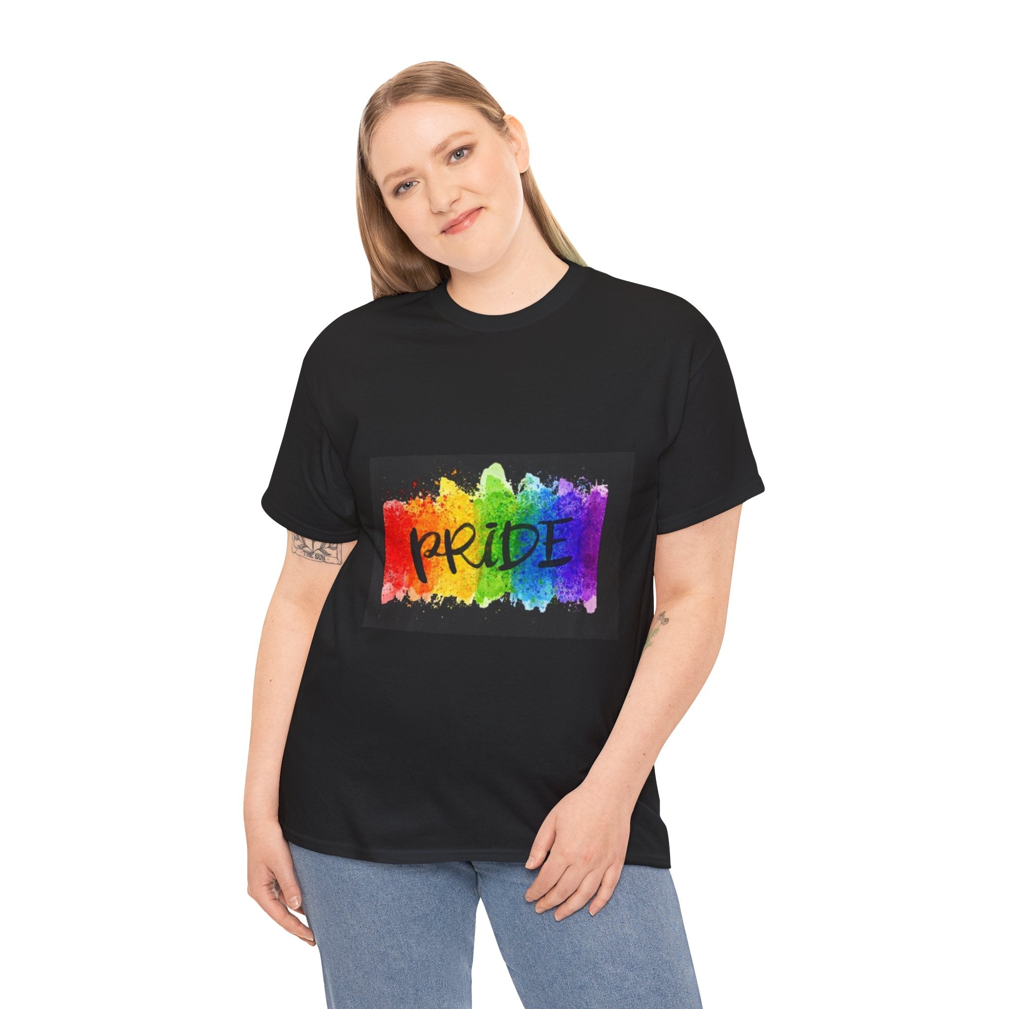 Pride Rainbow Paint Splash T-Shirt