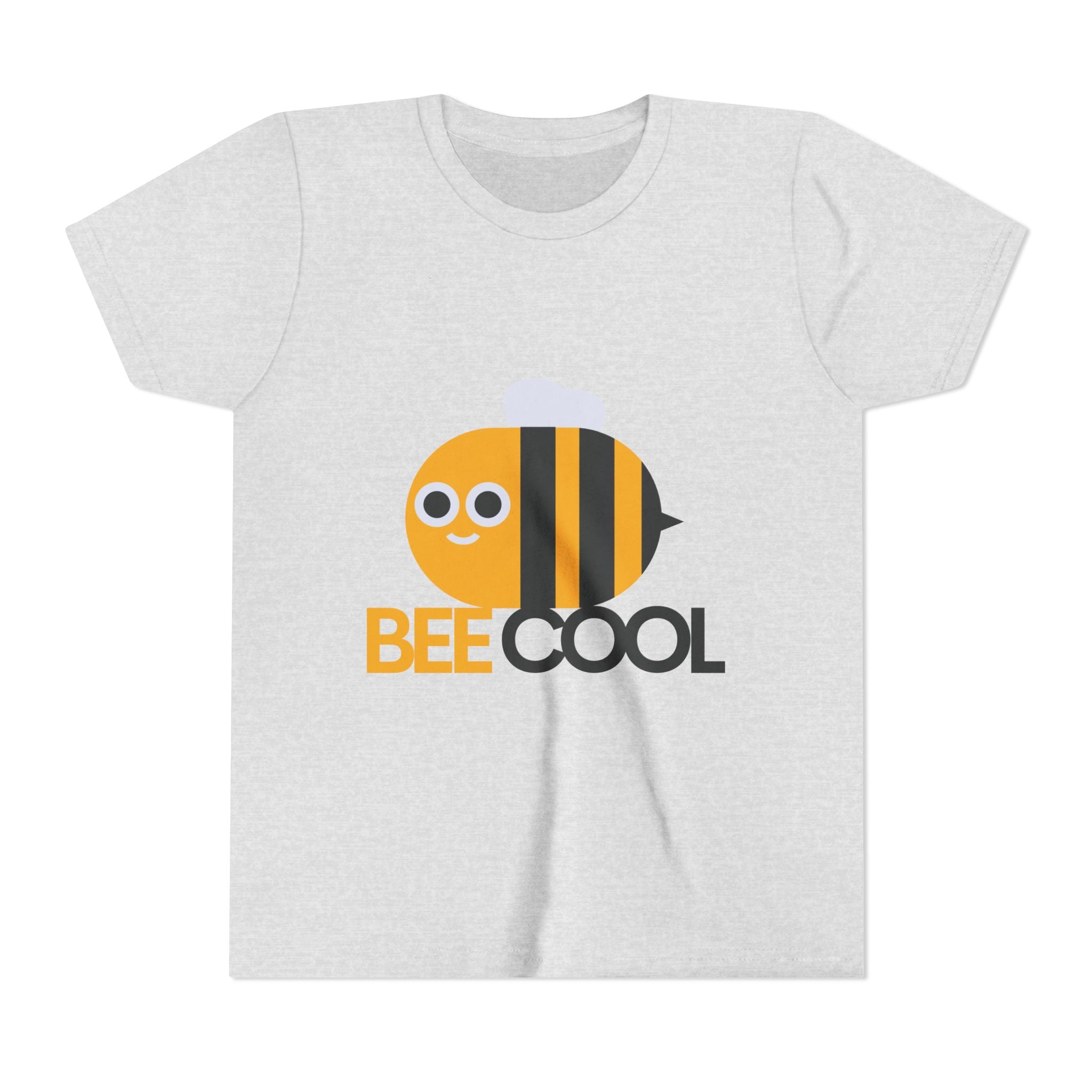Bee Cool Kids Tee — Cute Bee Graphic Youth Short Sleeve Shirt