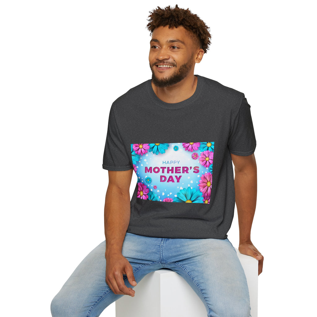 Mother's Day Floral T-Shirt — Happy Mother's Day Celebration Tee