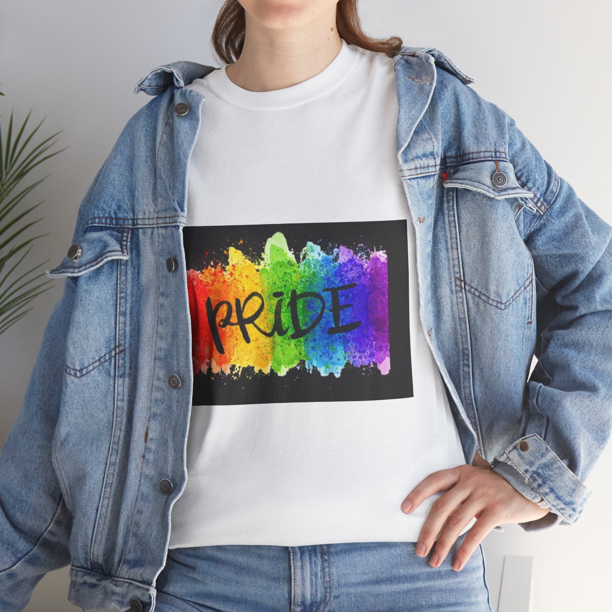 Pride Rainbow Paint Splash T-Shirt