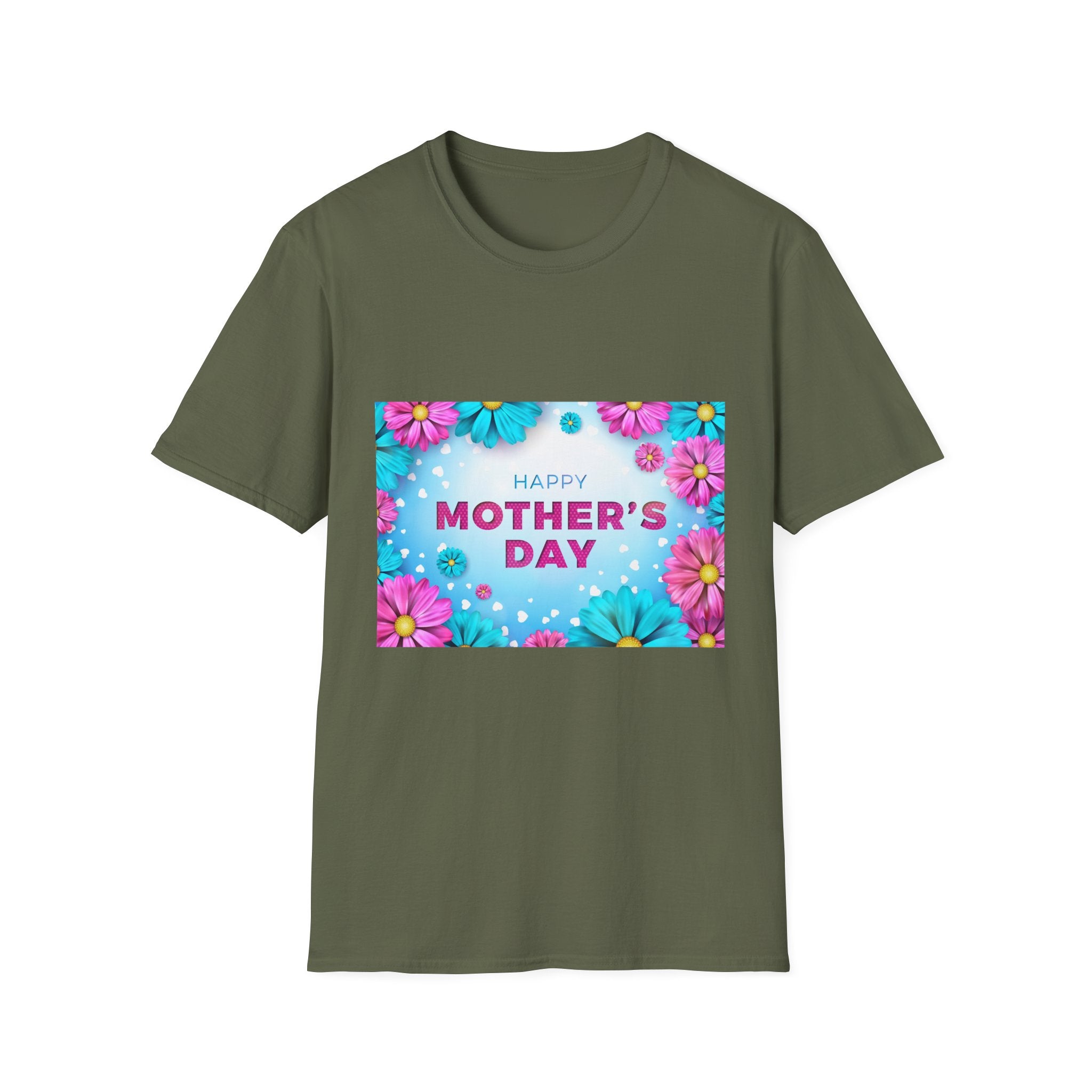 Mother's Day Floral T-Shirt — Happy Mother's Day Celebration Tee