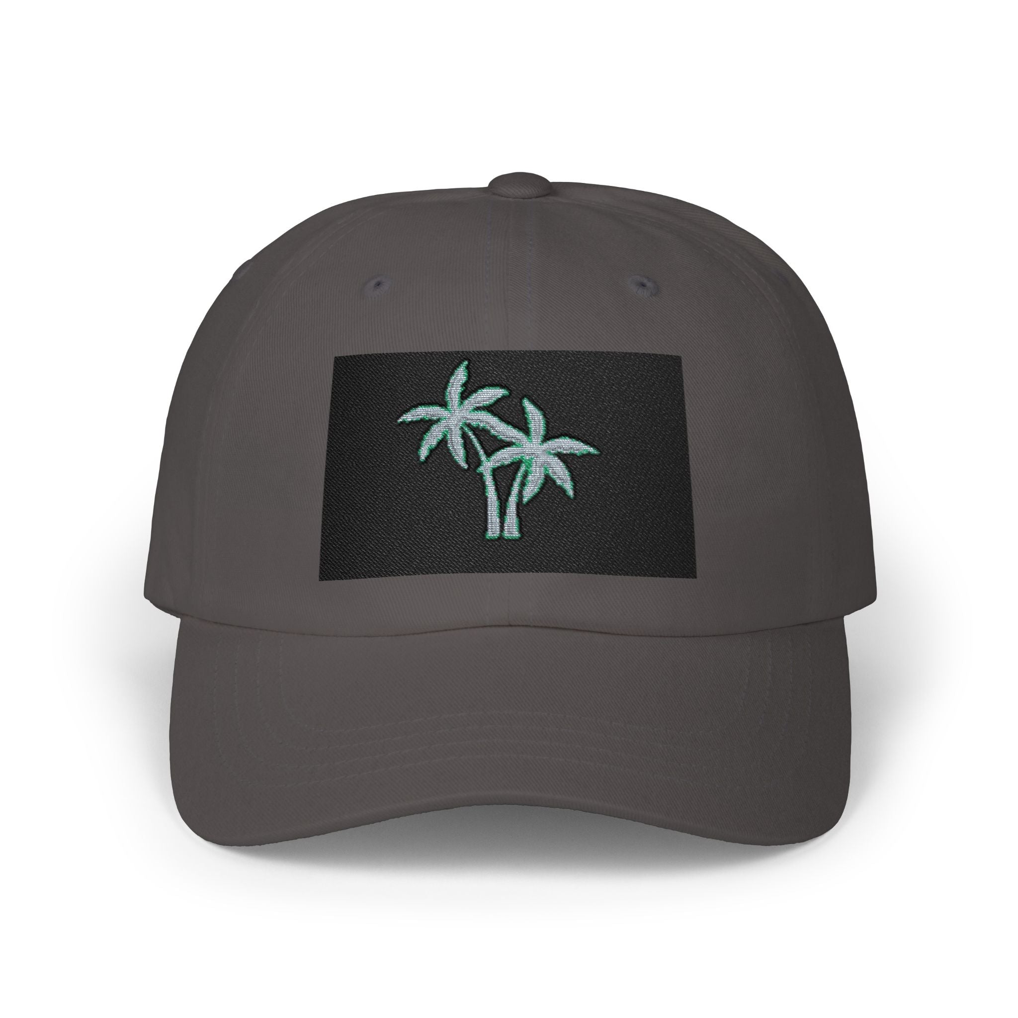 Embroidered Palm Tree Dad Cap – Tropical Beach Hat