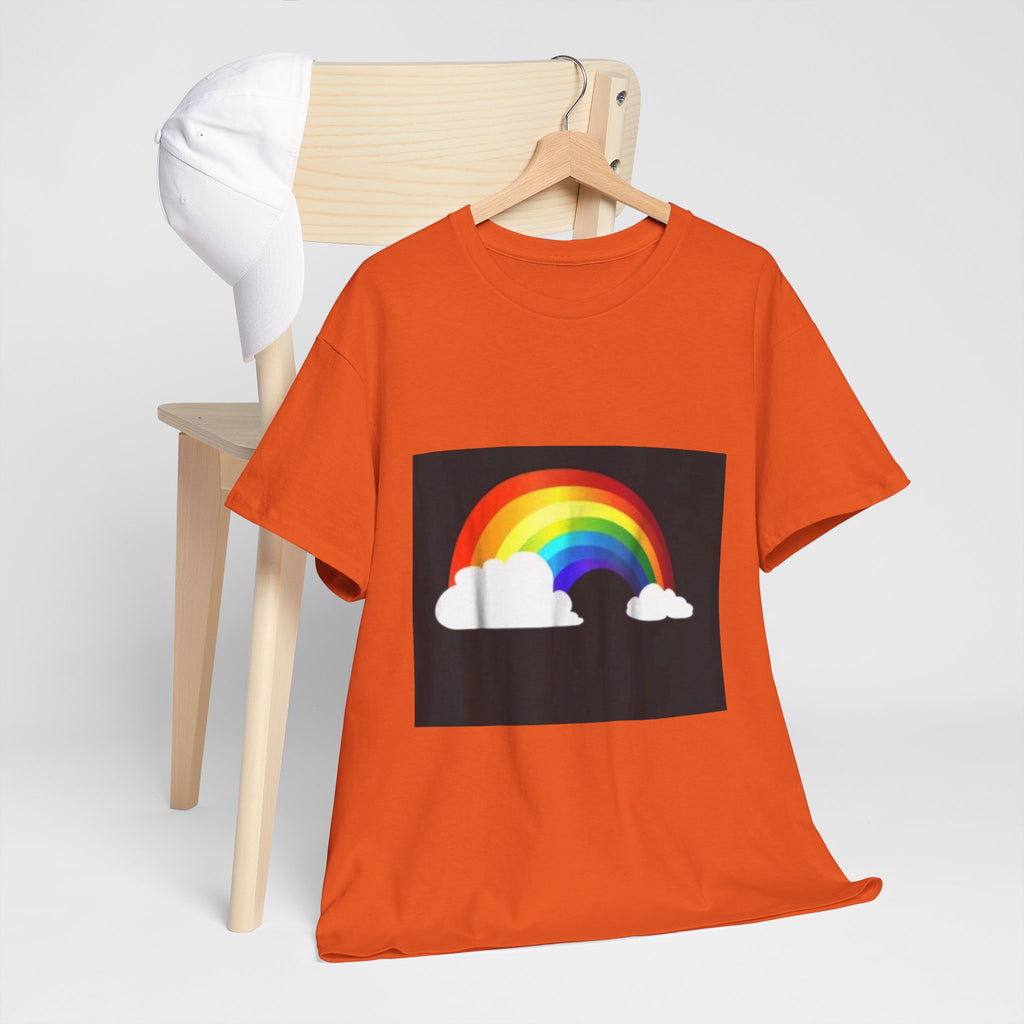 Rainbow Clouds T-Shirt — Bright Pride Graphic Tee