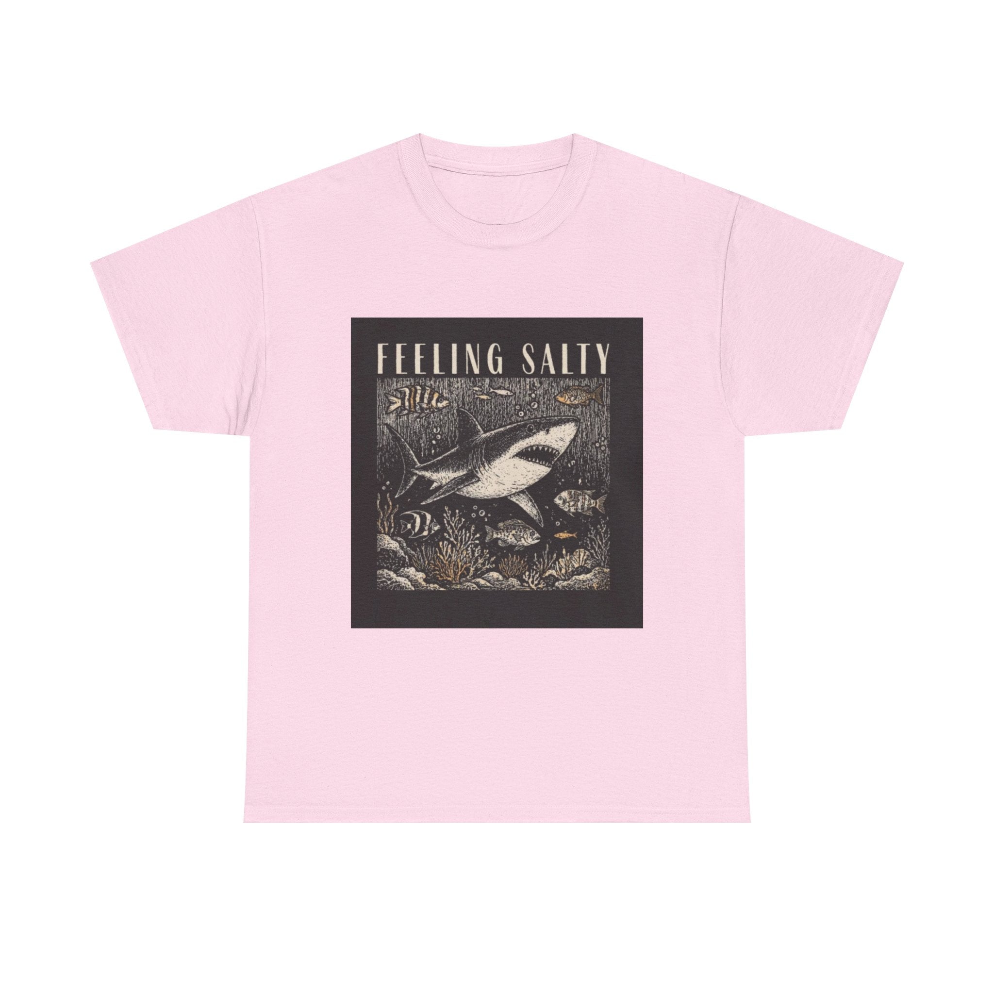Feeling Salty Shark T-Shirt – Vintage Ocean Graphic Tee