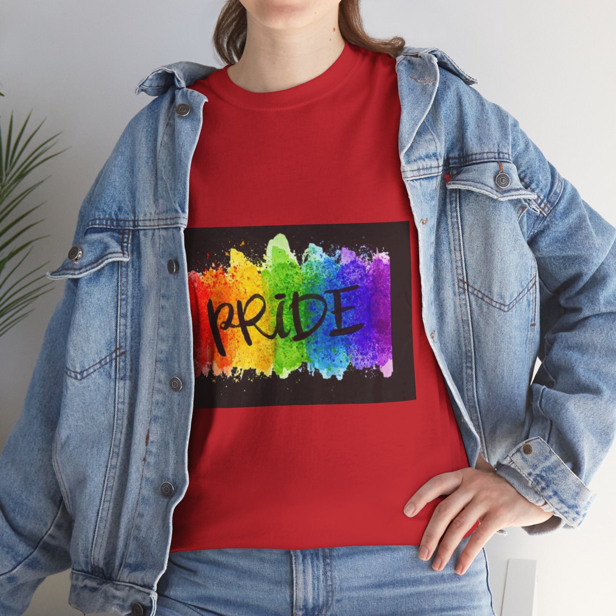 Pride Rainbow Paint Splash T-Shirt