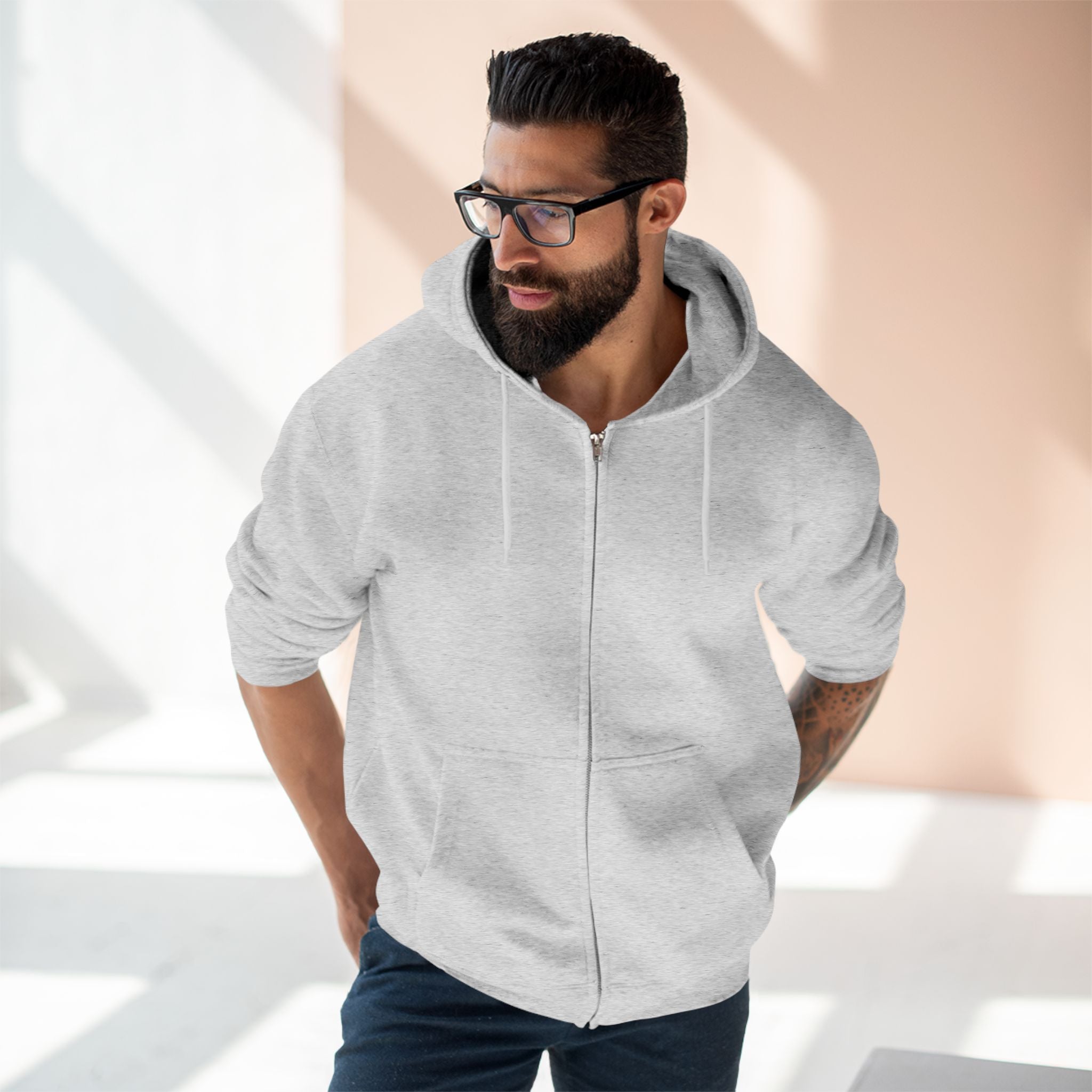 Mountain Sunset Zip Hoodie