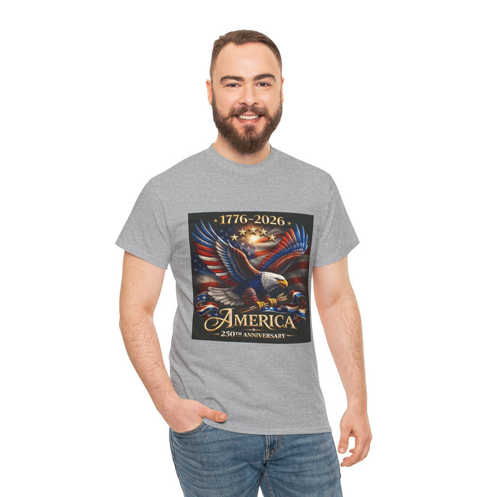 America 250th Anniversary T-Shirt — 1776–2026 Patriotic Eagle Tee