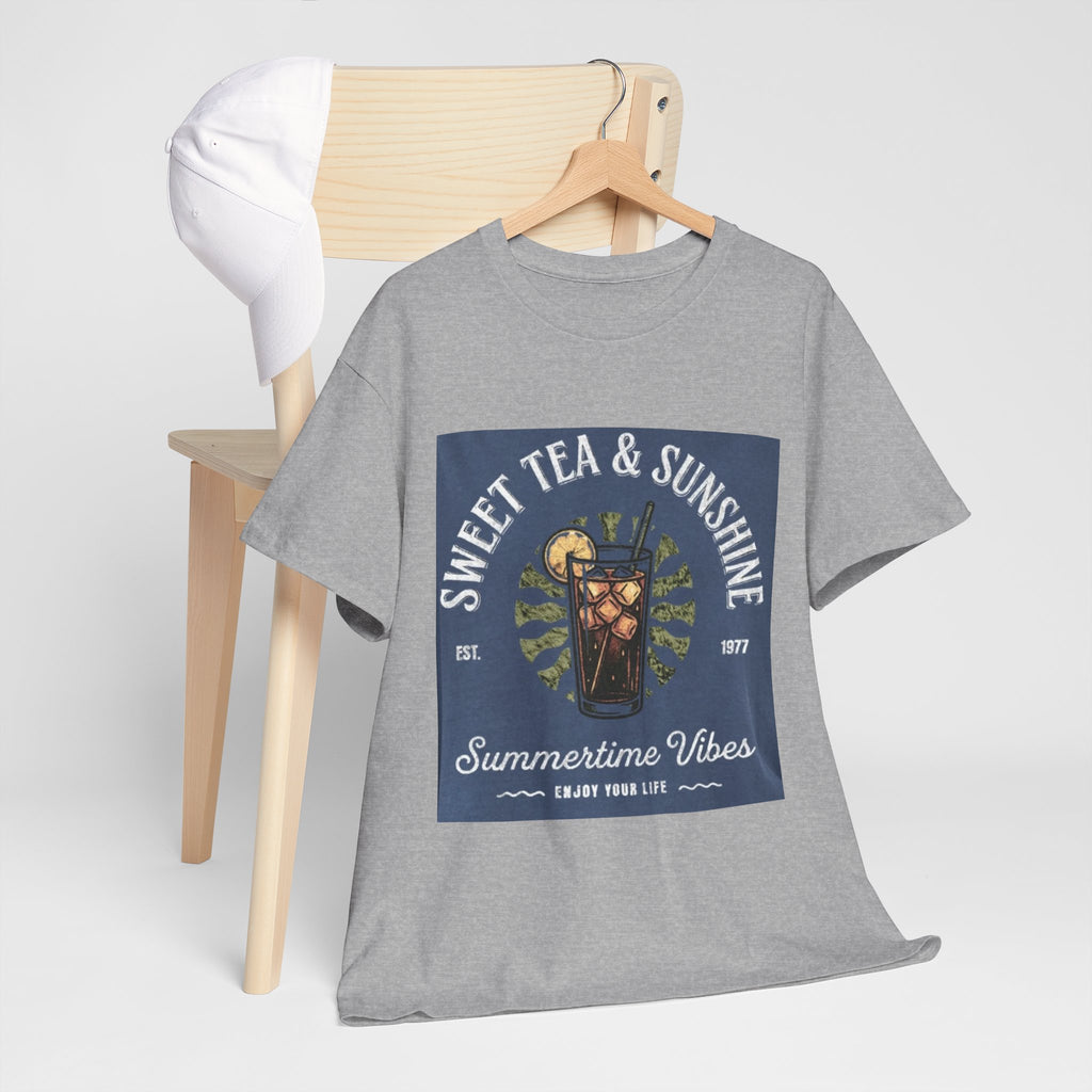 Sweet Tea & Sunshine Tee — Summertime Vibes Iced Tea Graphic T-Shirt