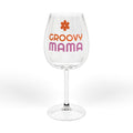 Groovy Mama 12oz Wine Glass