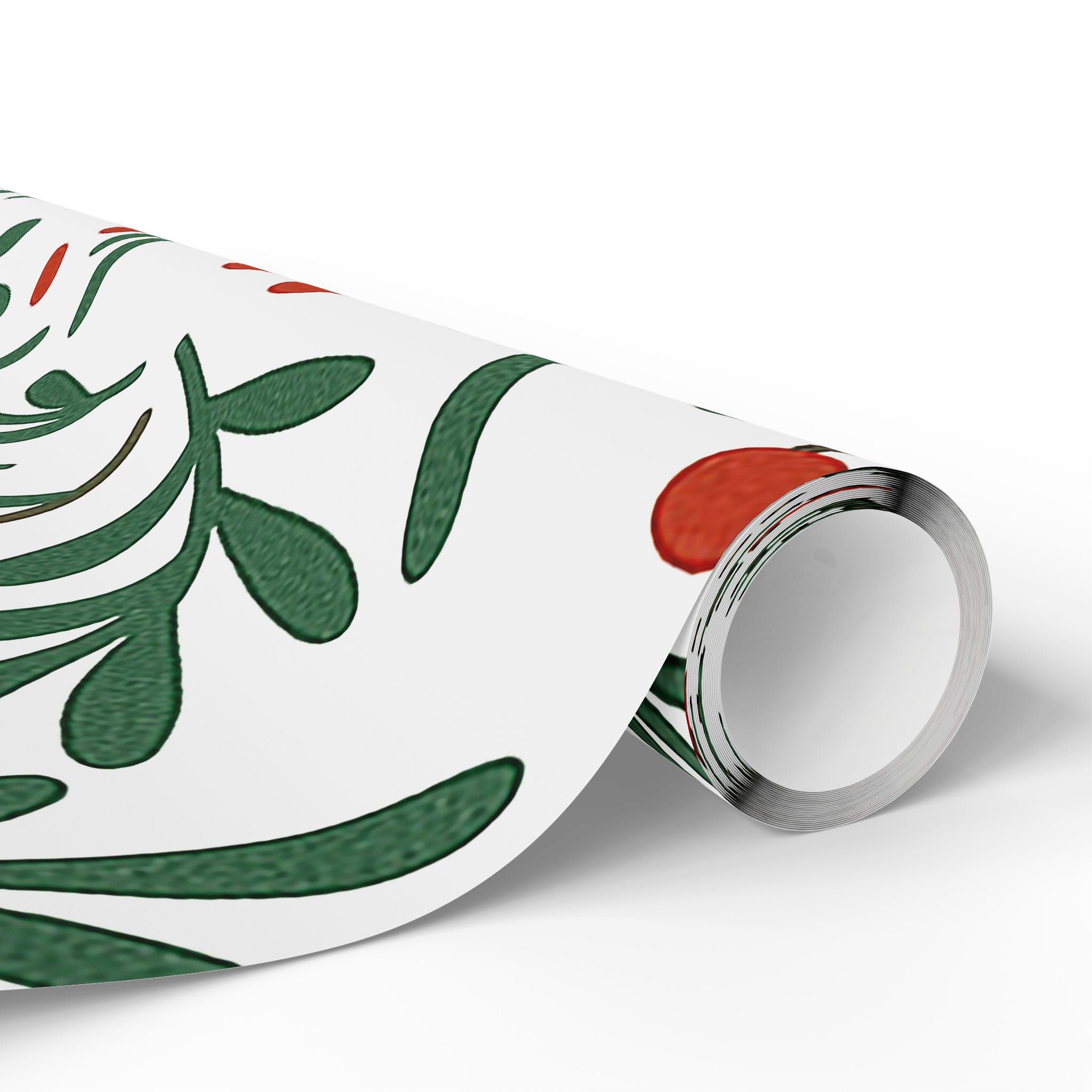 QR Code Minimalist Wrapping Paper Roll