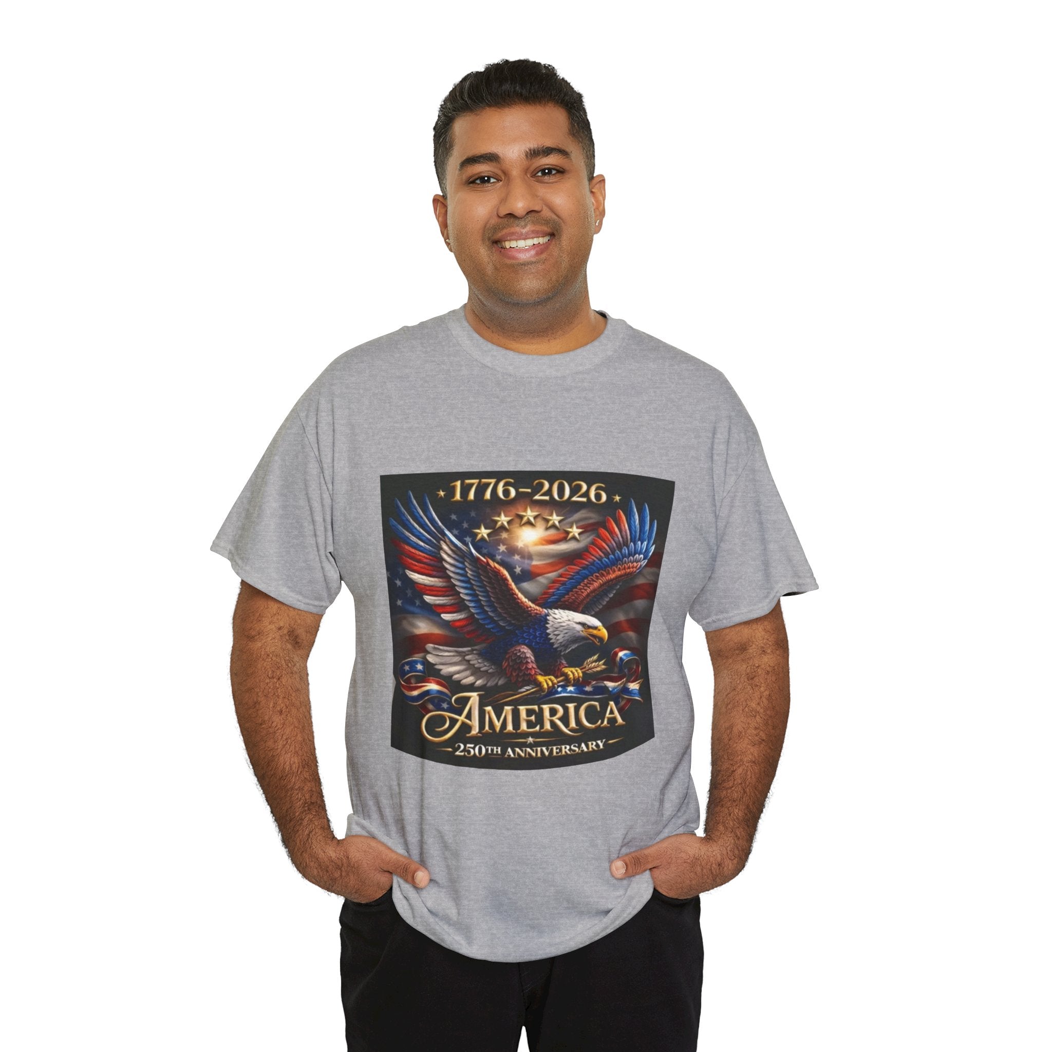 America 250th Anniversary T-Shirt — 1776–2026 Patriotic Eagle Tee