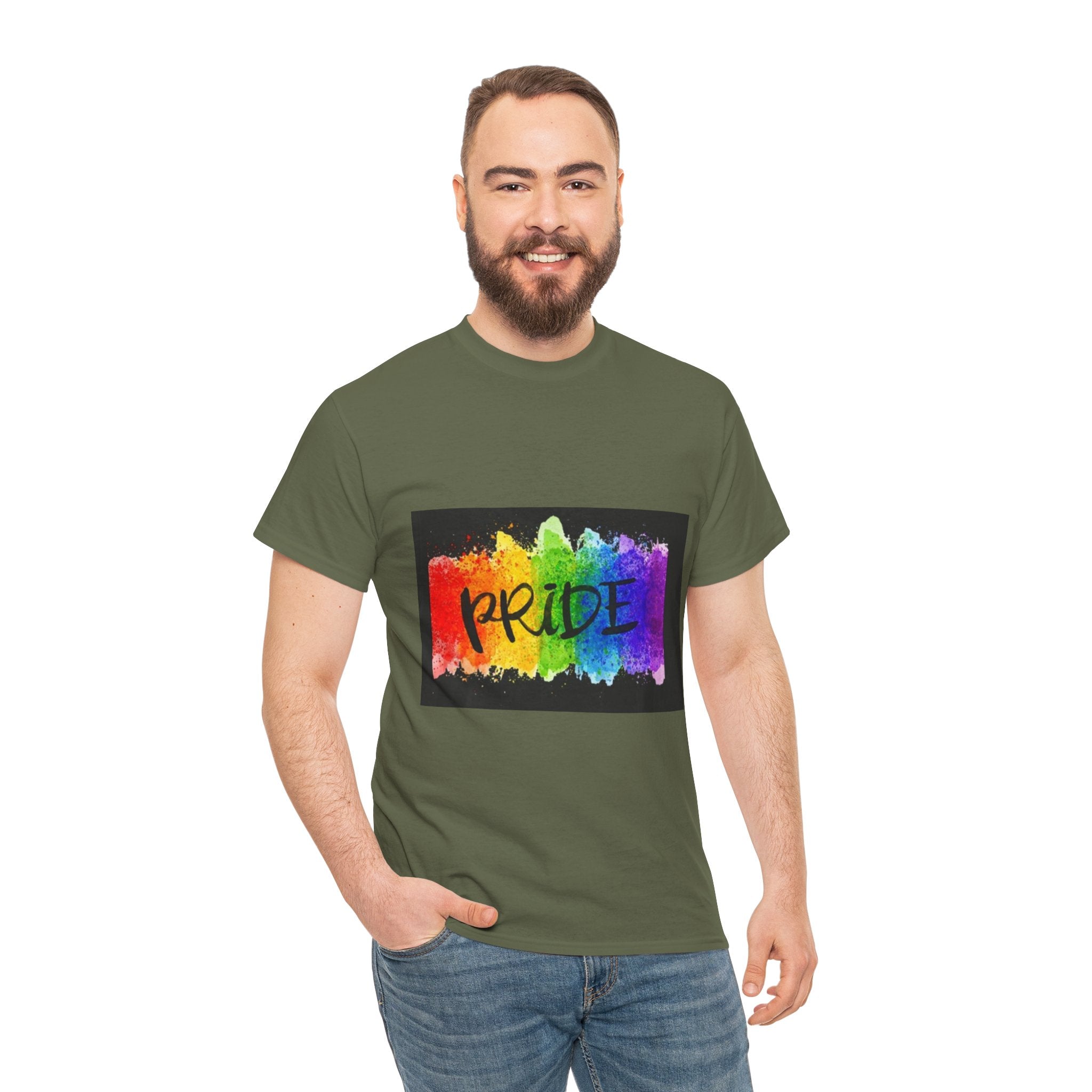 Pride Rainbow Paint Splash T-Shirt