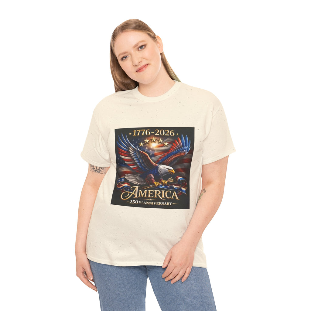 America 250th Anniversary T-Shirt — 1776–2026 Patriotic Eagle Tee