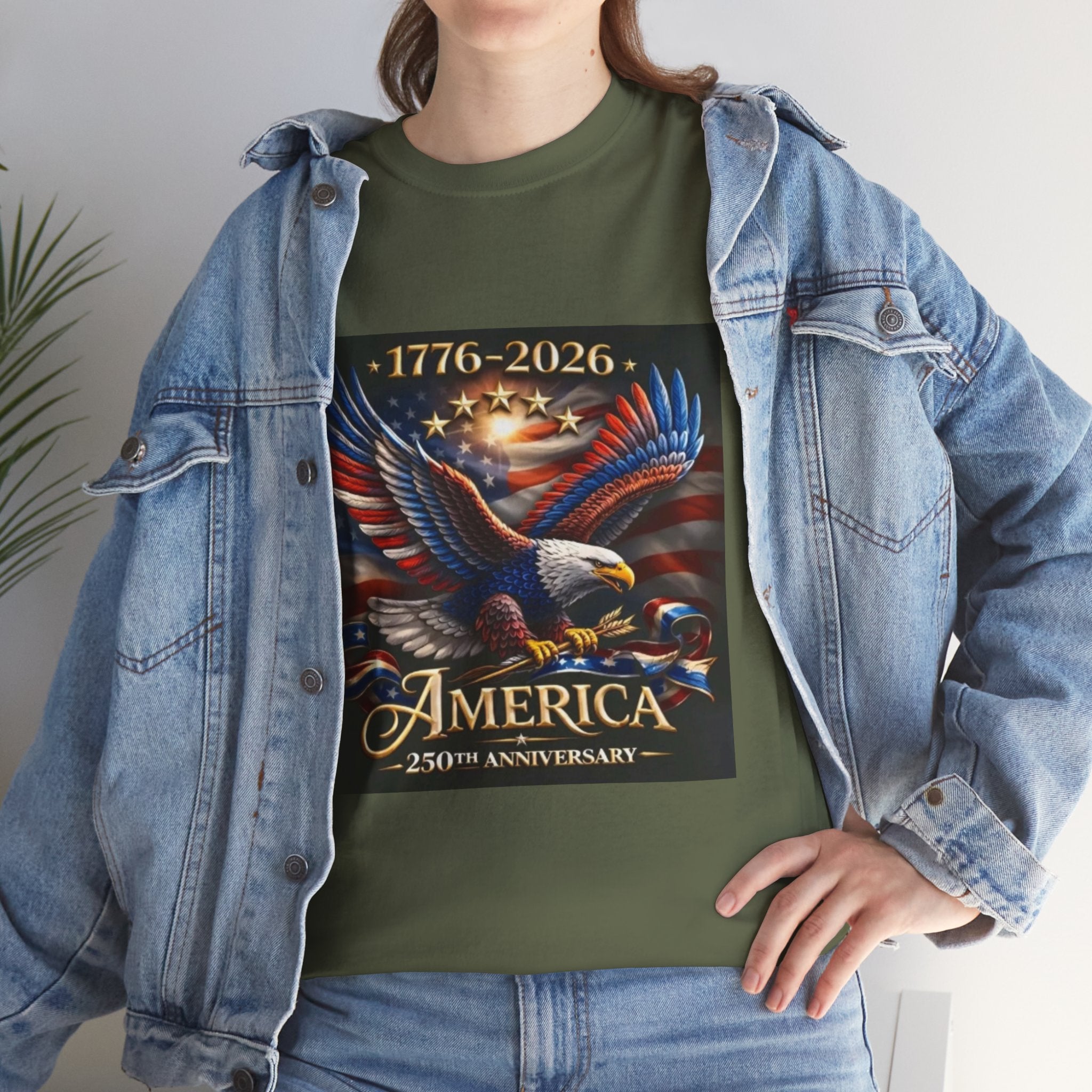 America 250th Anniversary T-Shirt — 1776–2026 Patriotic Eagle Tee