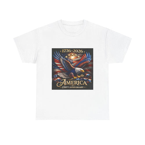 America 250th Anniversary T-Shirt — 1776–2026 Patriotic Eagle Tee