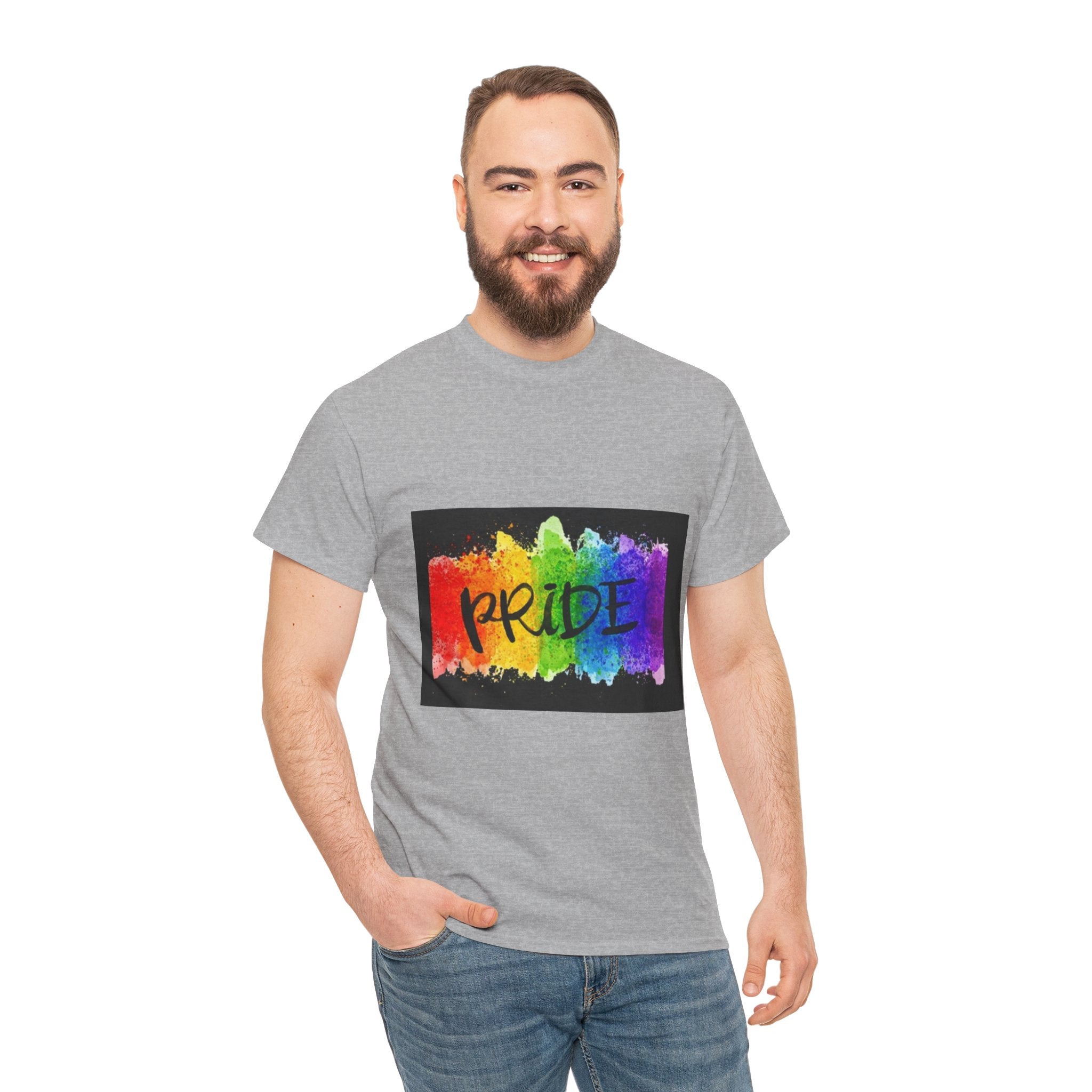 Pride Rainbow Paint Splash T-Shirt