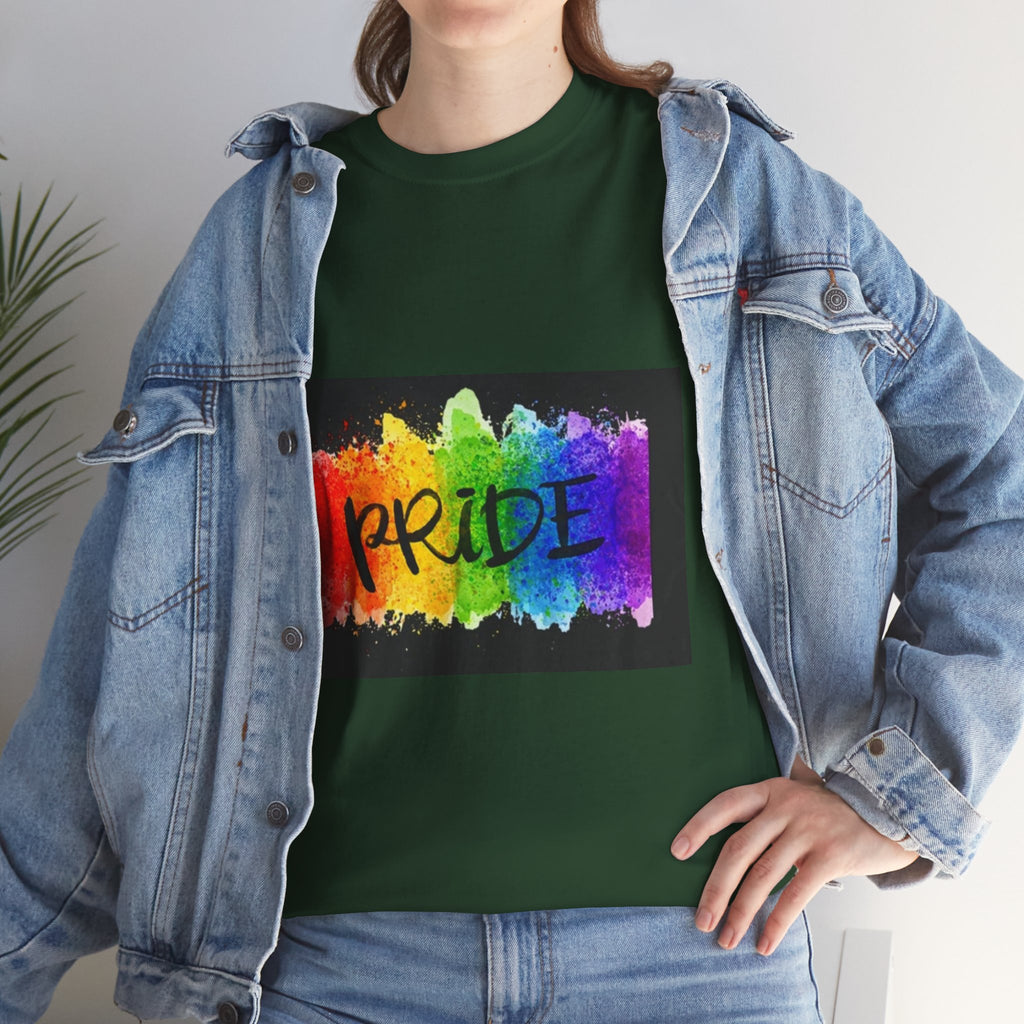 Pride Rainbow Paint Splash T-Shirt