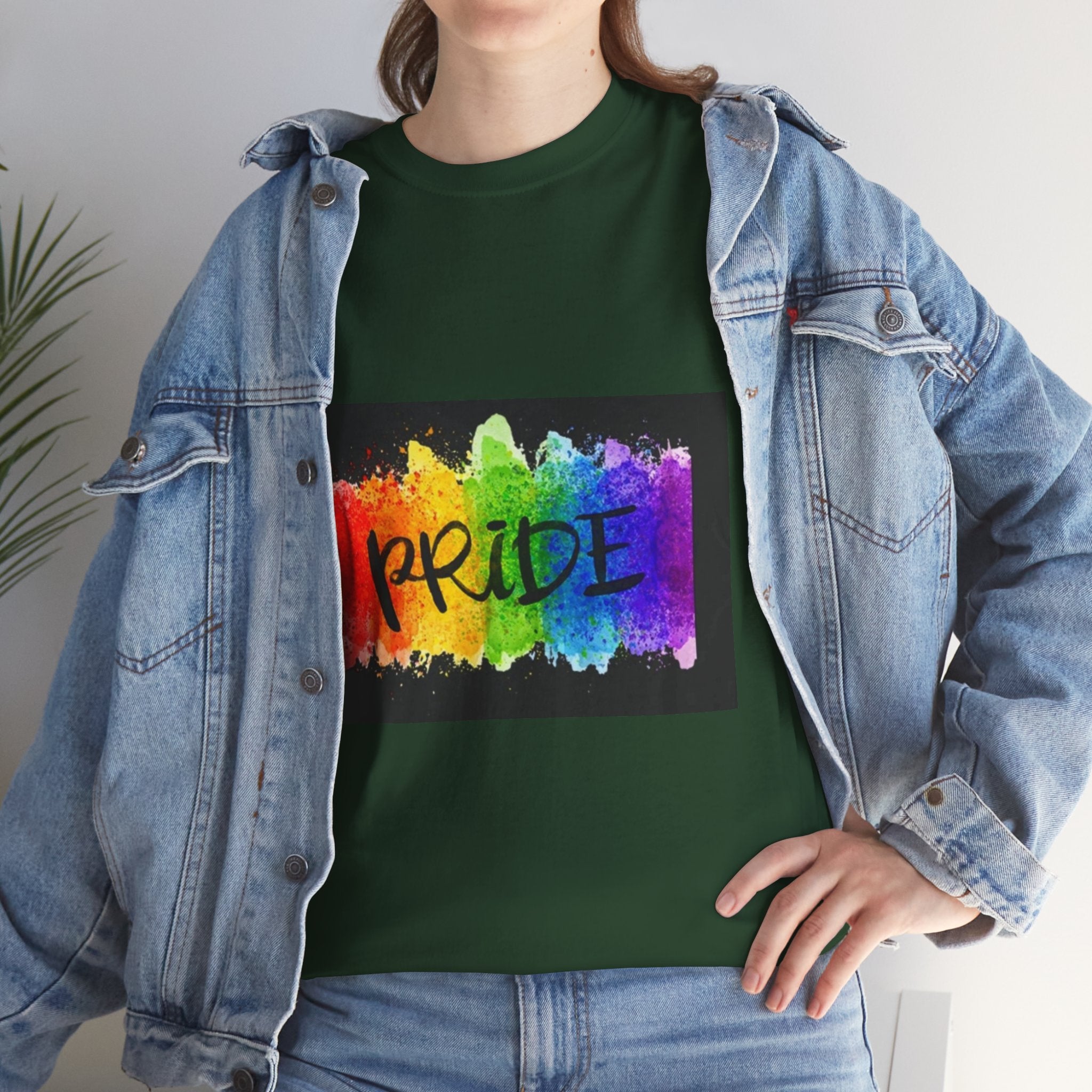 Pride Rainbow Paint Splash T-Shirt