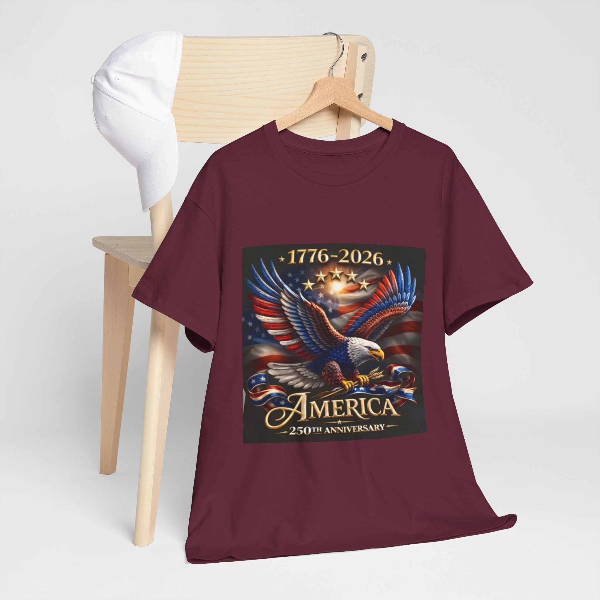 America 250th Anniversary T-Shirt — 1776–2026 Patriotic Eagle Tee