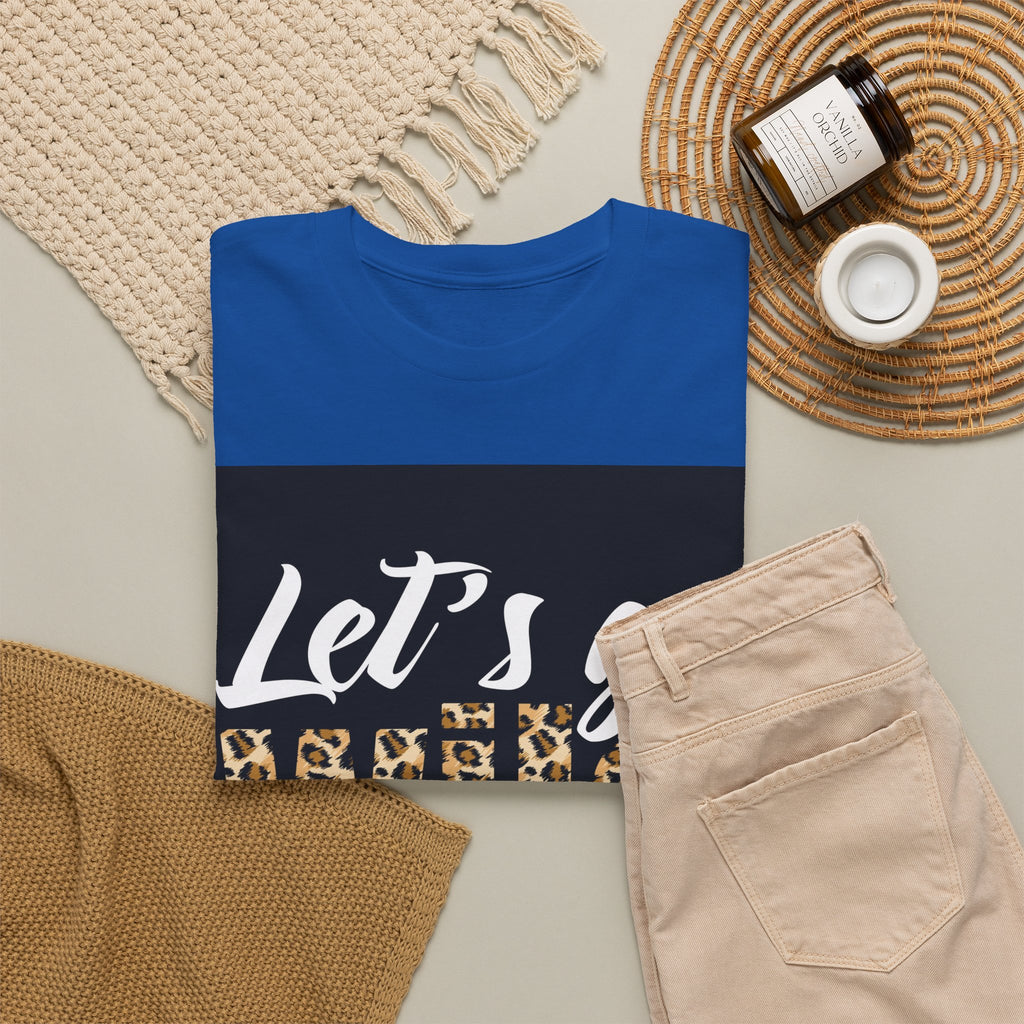 Let's Go Wild Leopard Graphic Tee