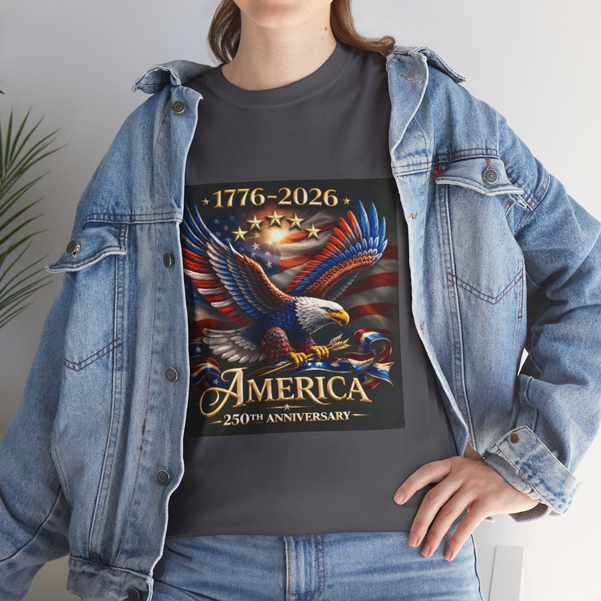 America 250th Anniversary T-Shirt — 1776–2026 Patriotic Eagle Tee