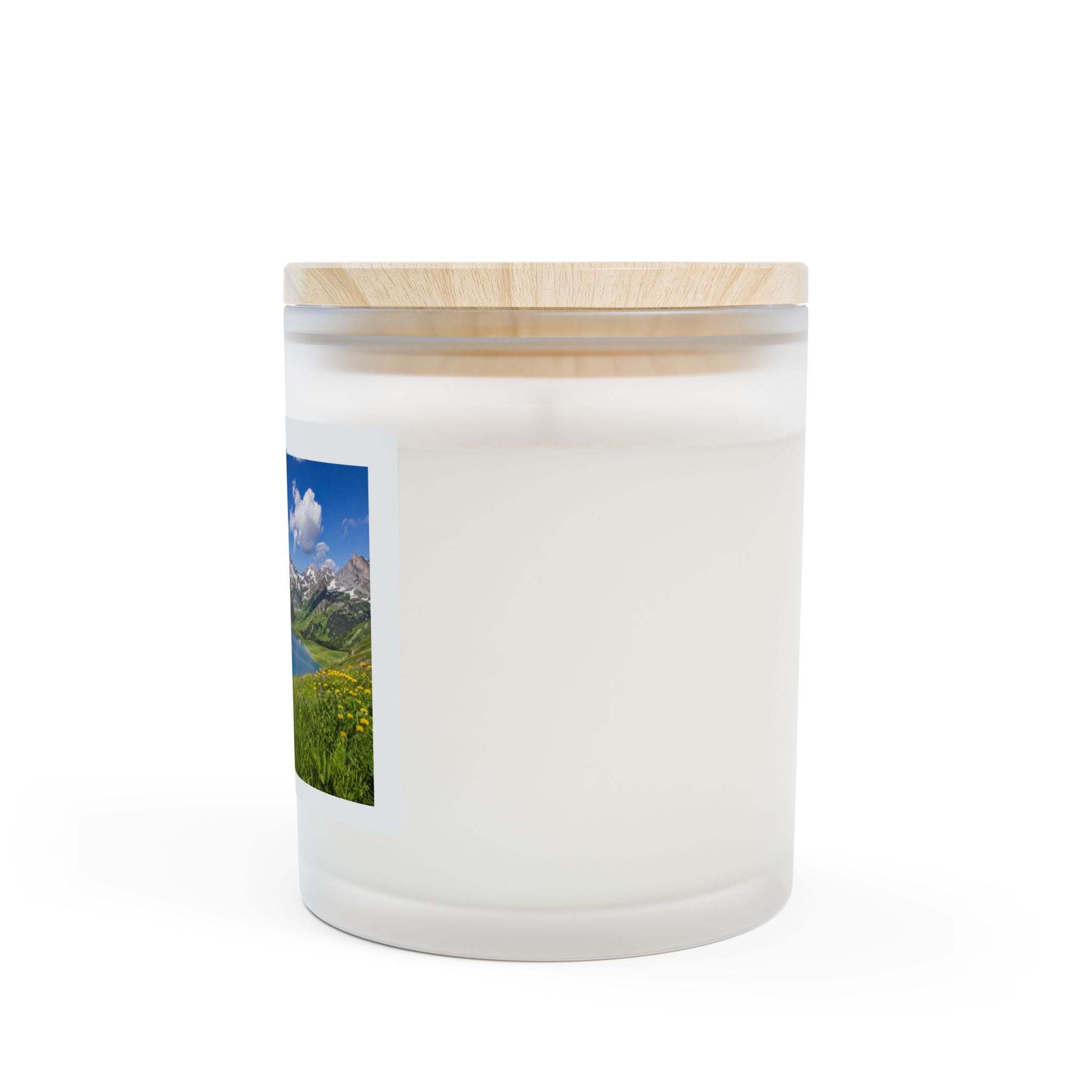 Mountain Lake Scented Candle — Frosted Glass 11oz