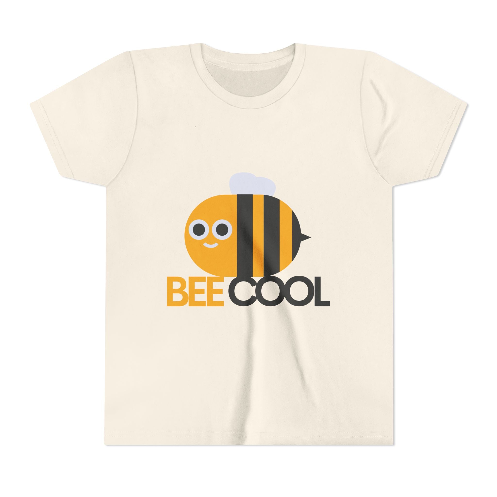 Bee Cool Kids Tee — Cute Bee Graphic Youth Short Sleeve Shirt