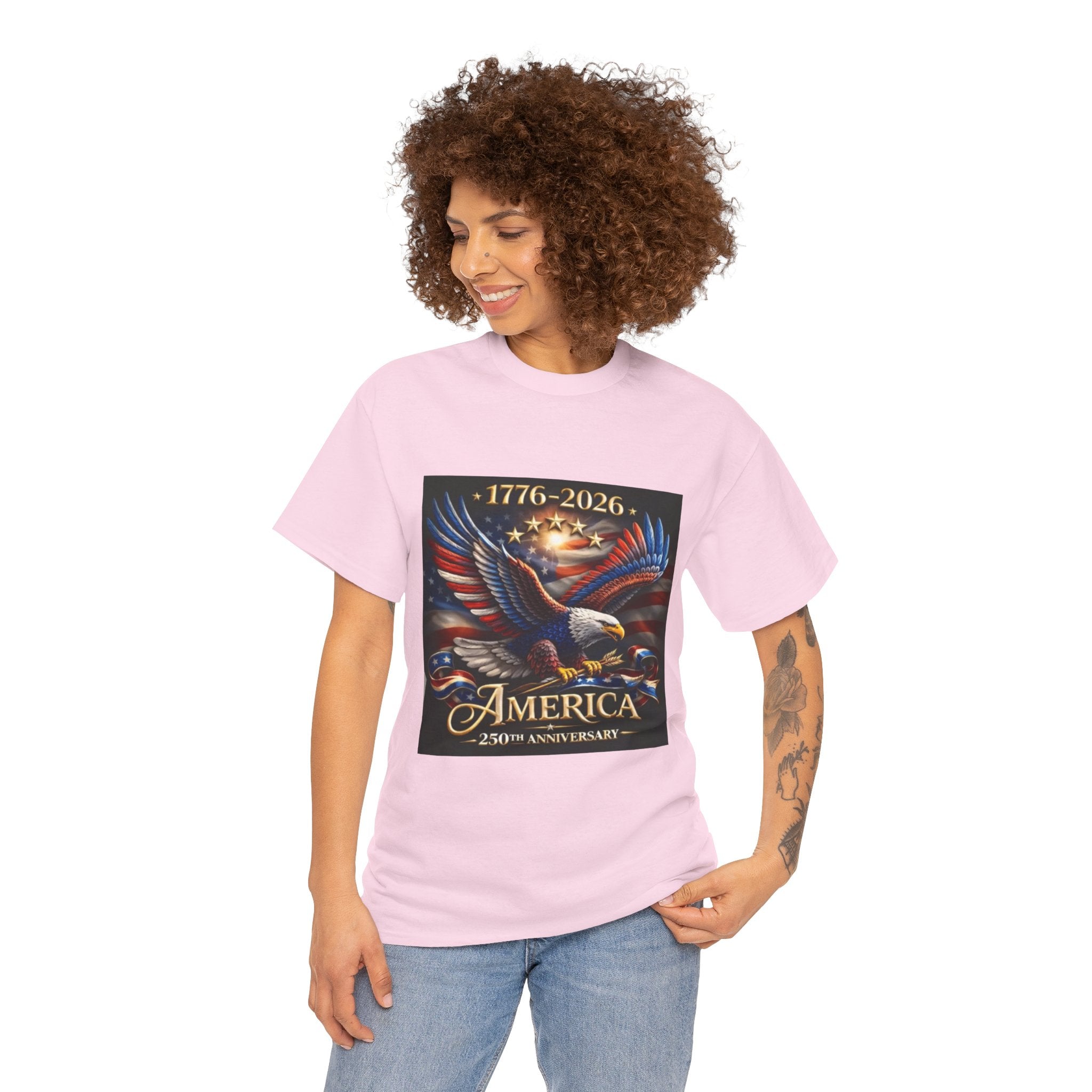 America 250th Anniversary T-Shirt — 1776–2026 Patriotic Eagle Tee