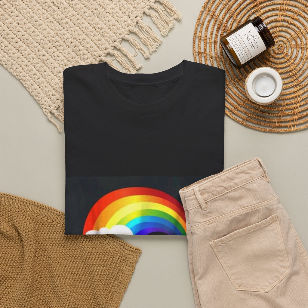 Rainbow Clouds T-Shirt — Bright Pride Graphic Tee