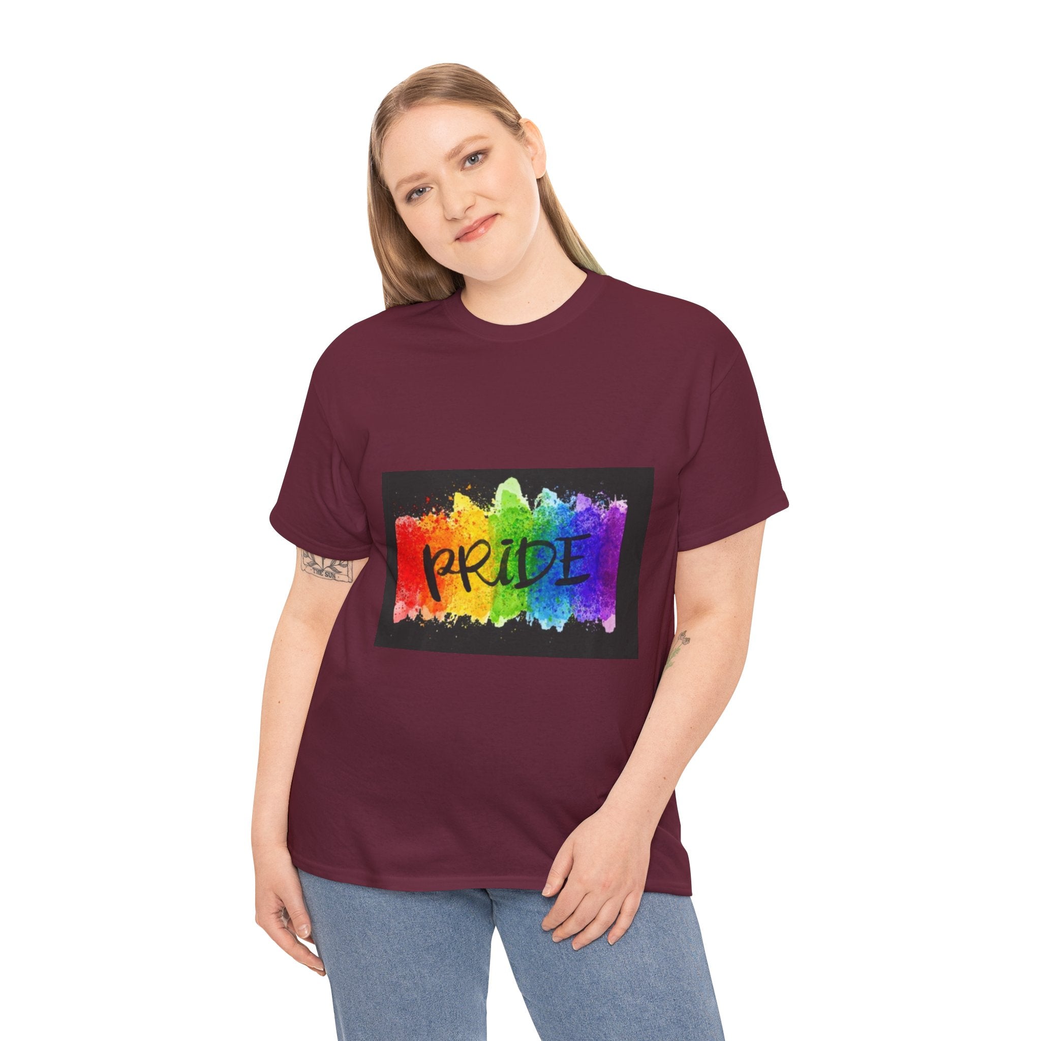 Pride Rainbow Paint Splash T-Shirt