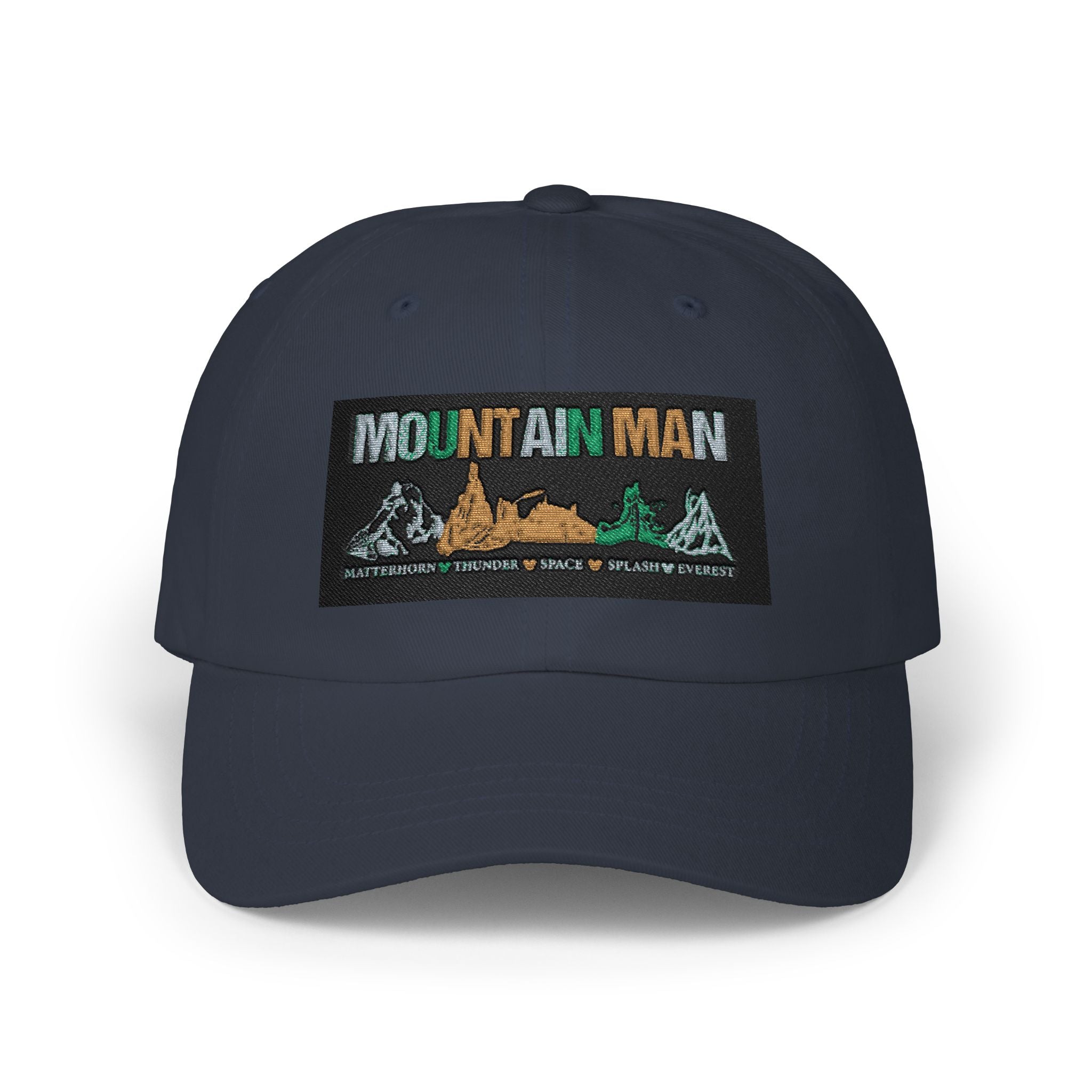 Mountain Man Dad Cap — Embroidered Outdoor Adventure Hat