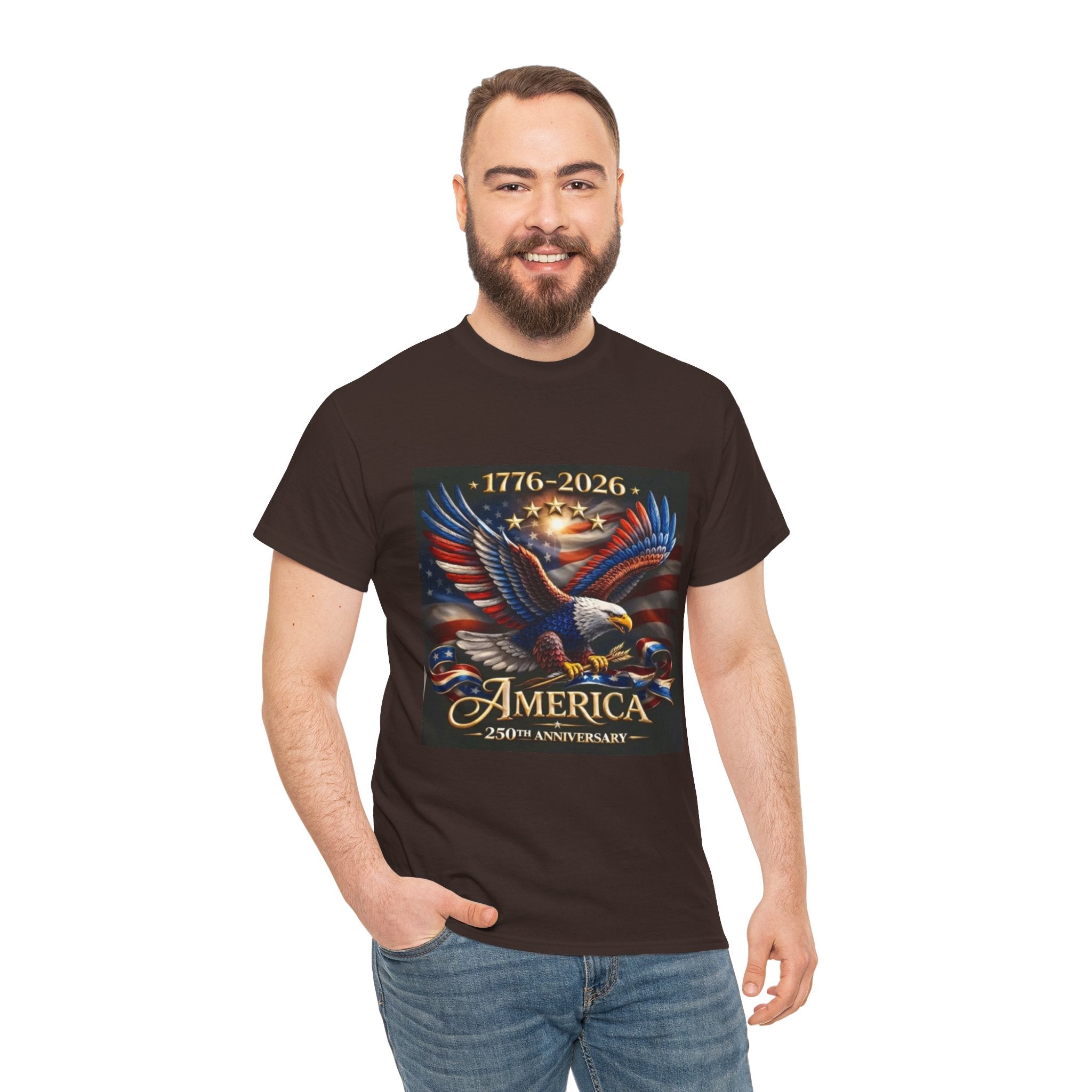 America 250th Anniversary T-Shirt — 1776–2026 Patriotic Eagle Tee