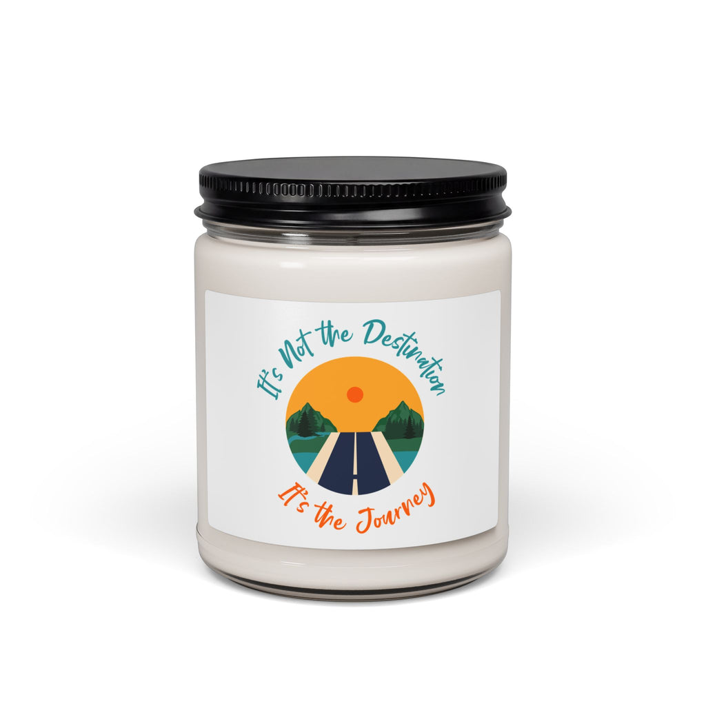 Soy Candle — “It’s Not the Destination, It’s the Journey” Inspired Scented Candle (9 oz)