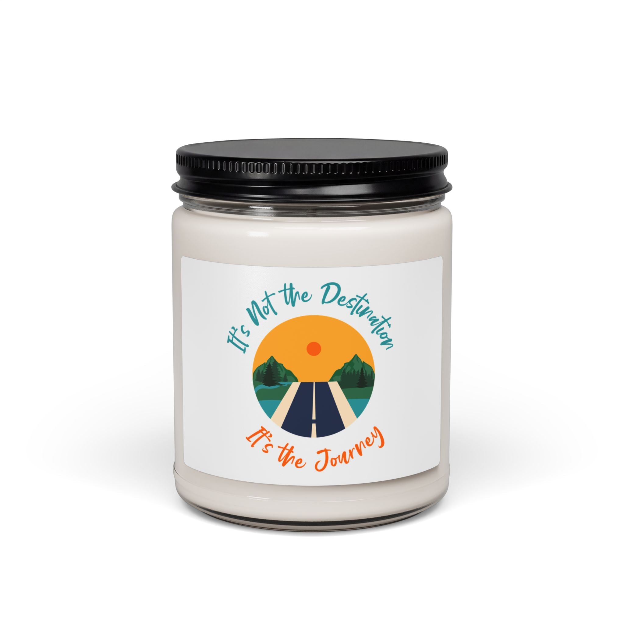 Soy Candle — “It’s Not the Destination, It’s the Journey” Inspired Scented Candle (9 oz)