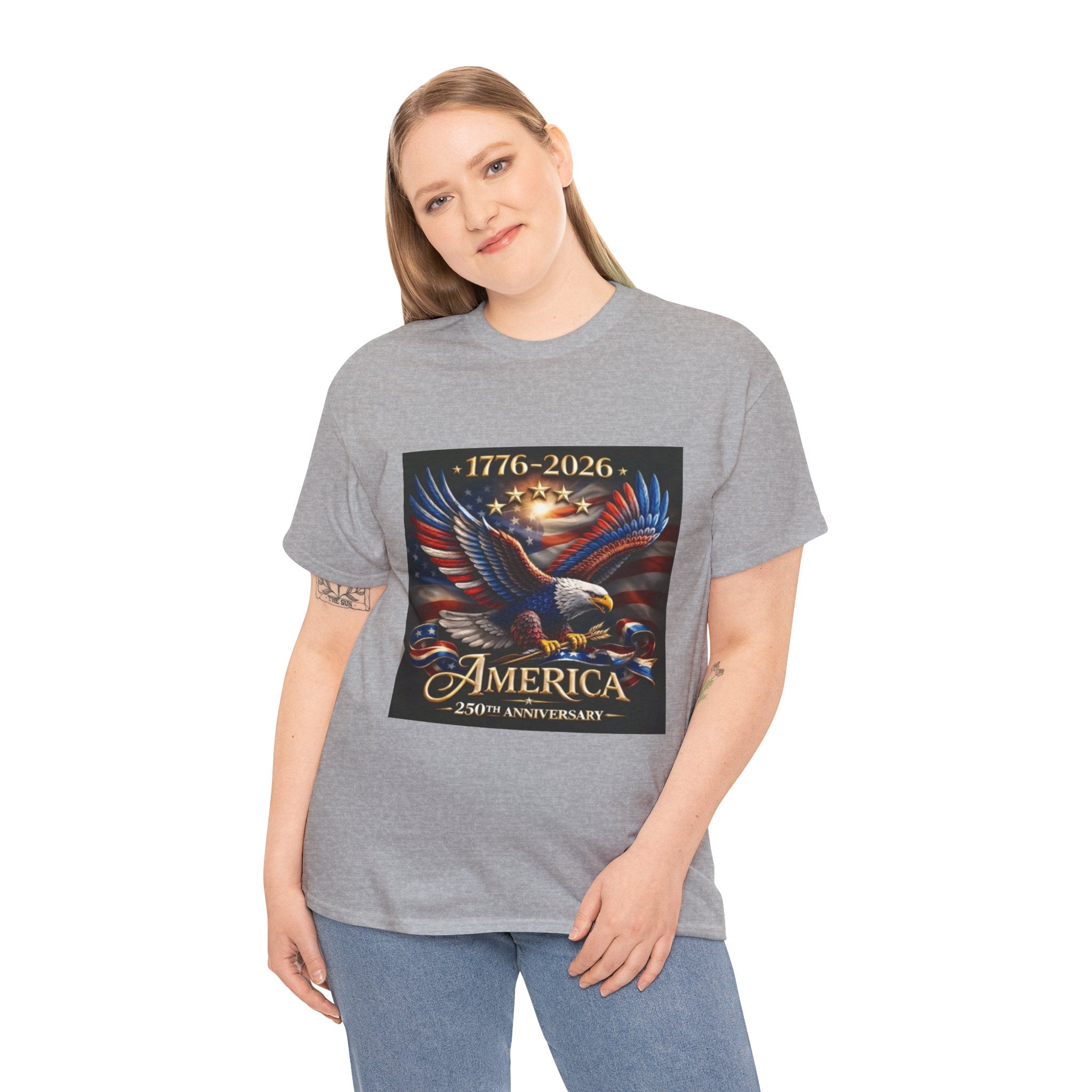 America 250th Anniversary T-Shirt — 1776–2026 Patriotic Eagle Tee