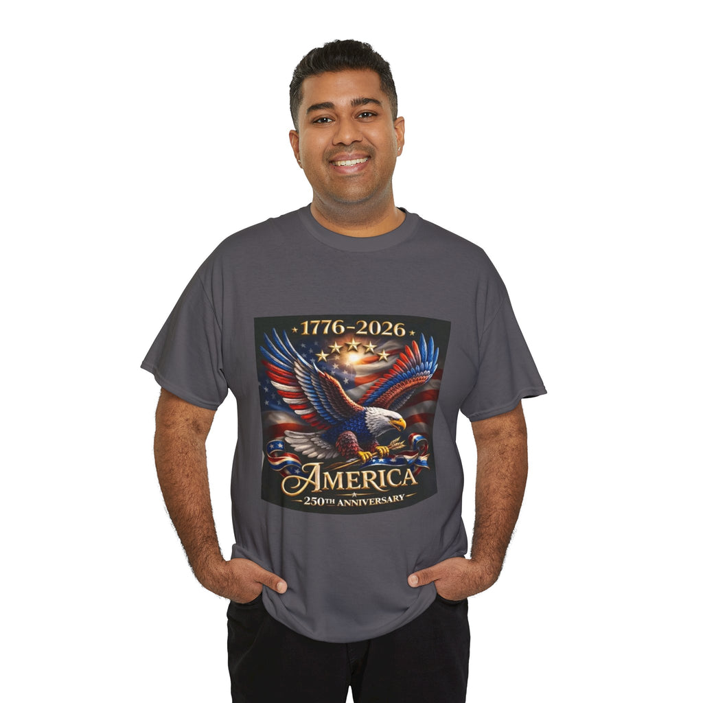 America 250th Anniversary T-Shirt — 1776–2026 Patriotic Eagle Tee