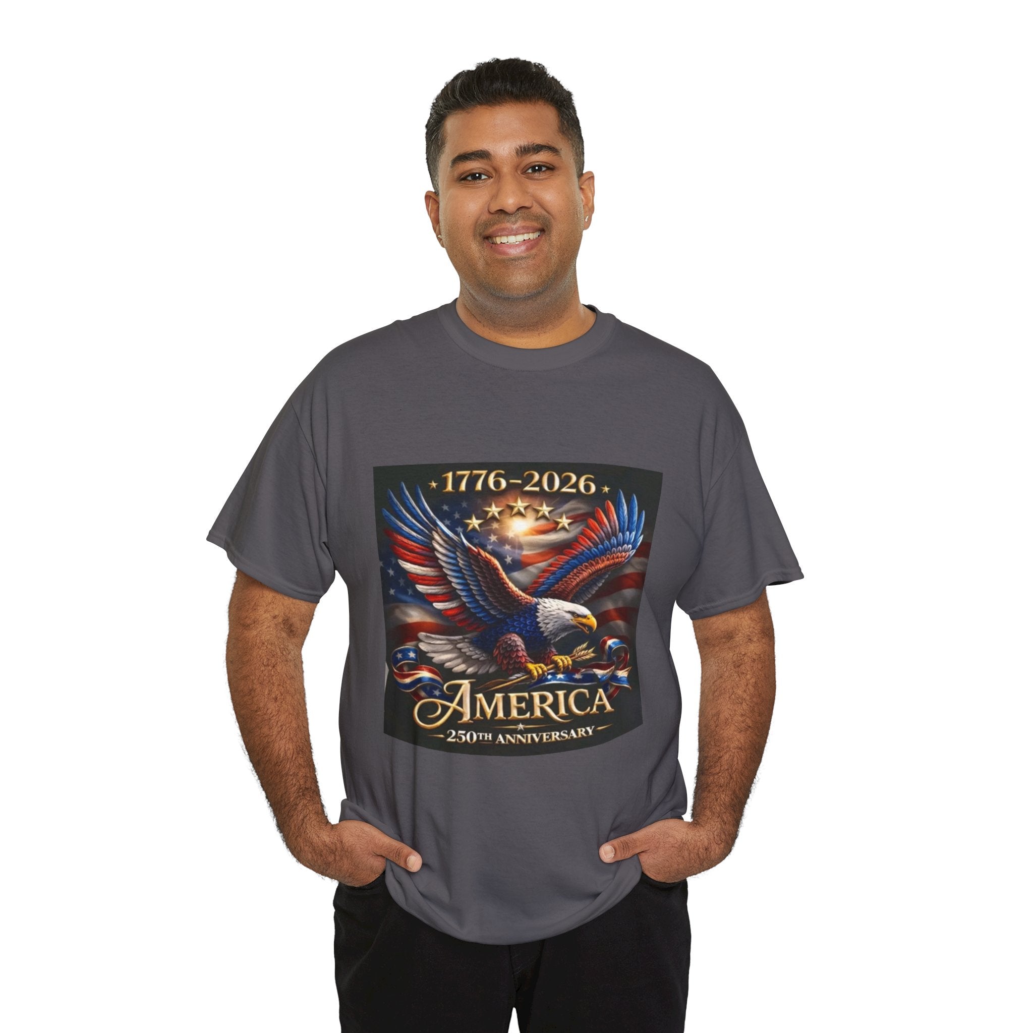 America 250th Anniversary T-Shirt — 1776–2026 Patriotic Eagle Tee
