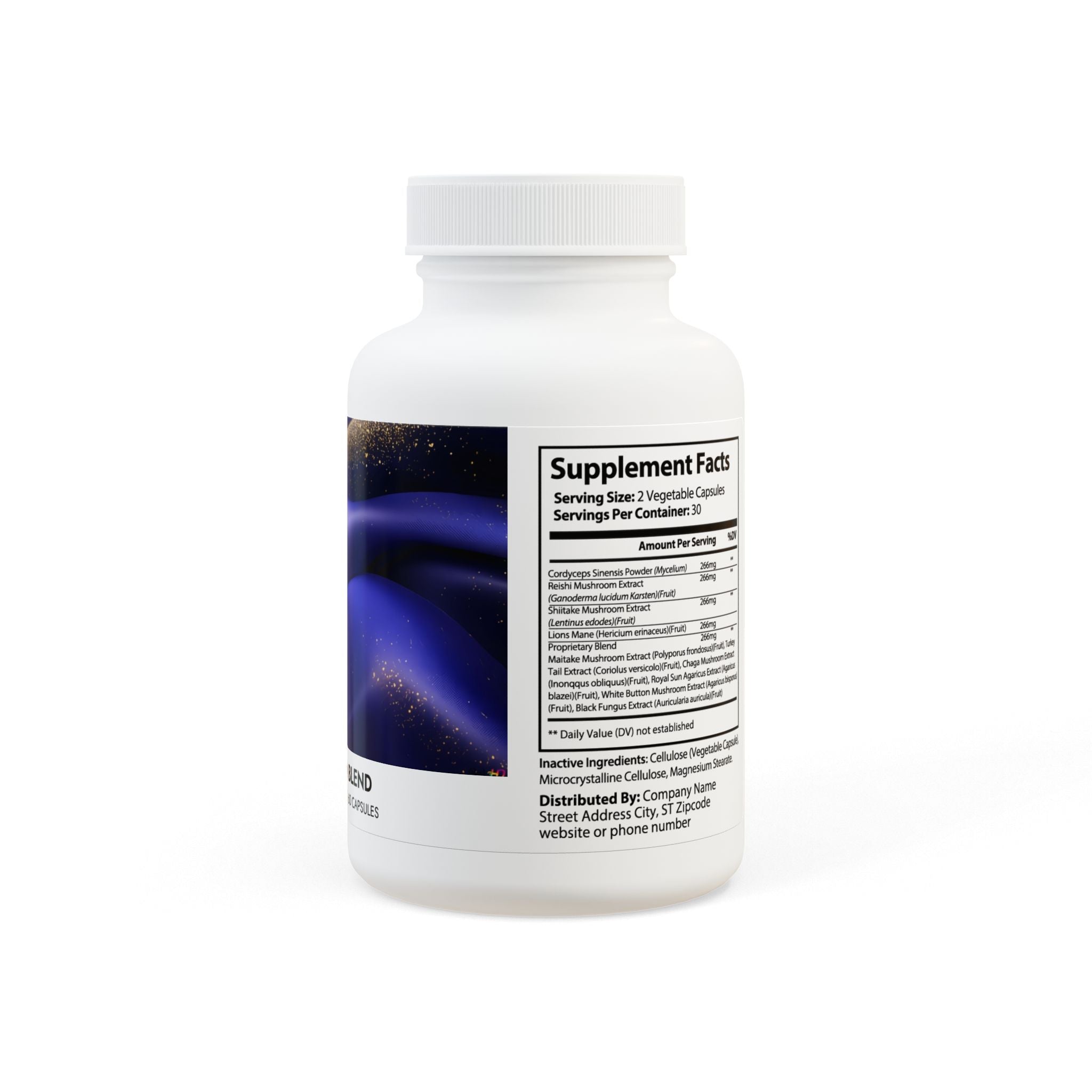 Mushroom Blend Supplement (60 Capsules)