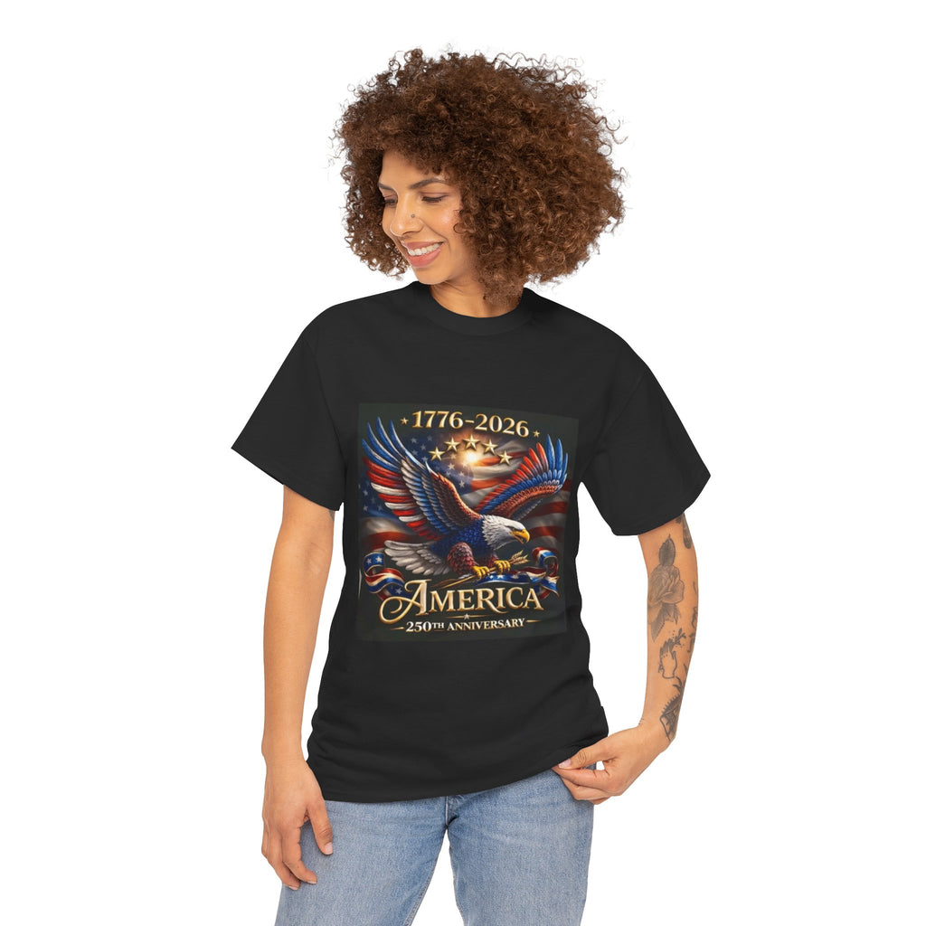 America 250th Anniversary T-Shirt — 1776–2026 Patriotic Eagle Tee