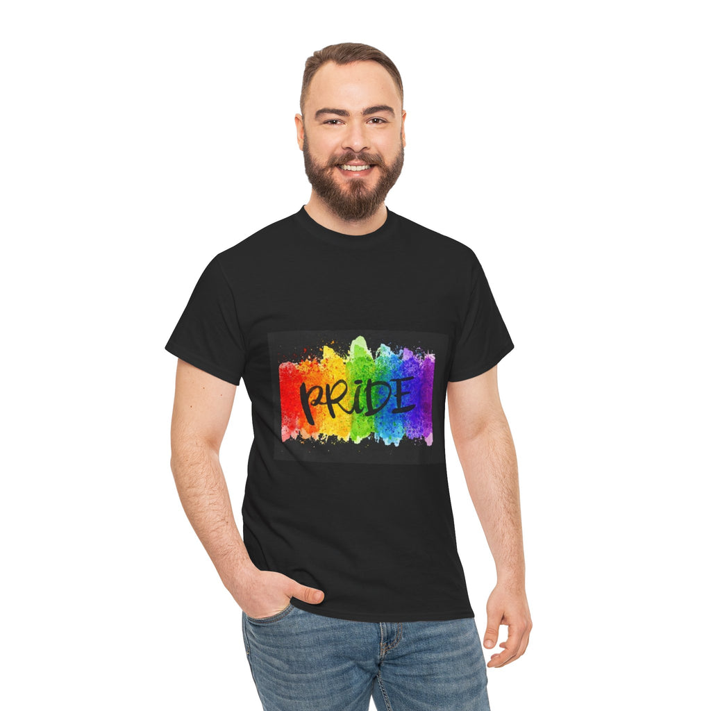 Pride Rainbow Paint Splash T-Shirt