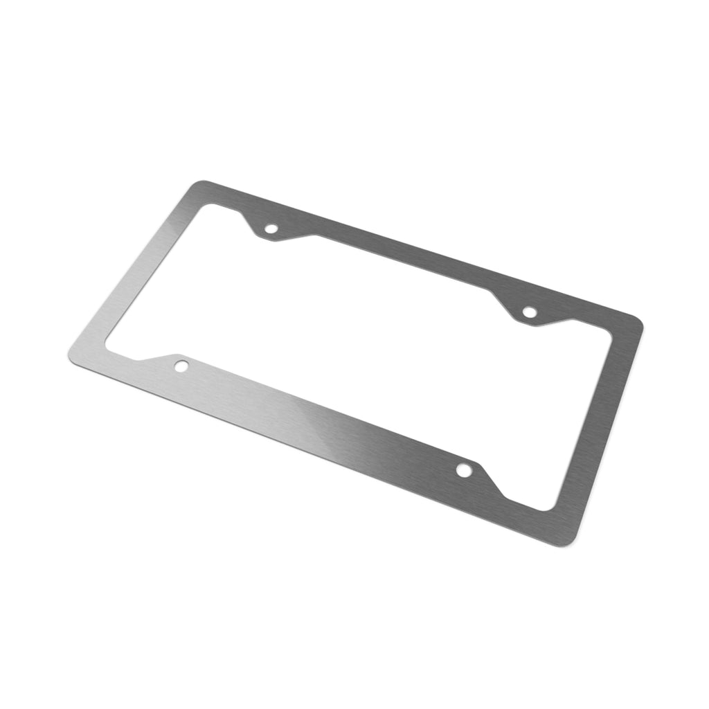 Galaxy Metal License Plate Frame — Starry Space Car Trim