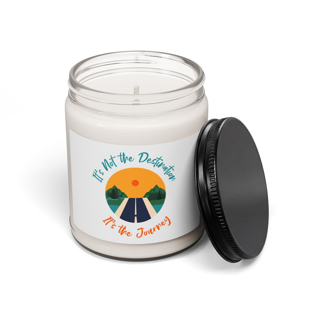 Soy Candle — “It’s Not the Destination, It’s the Journey” Inspired Scented Candle (9 oz)
