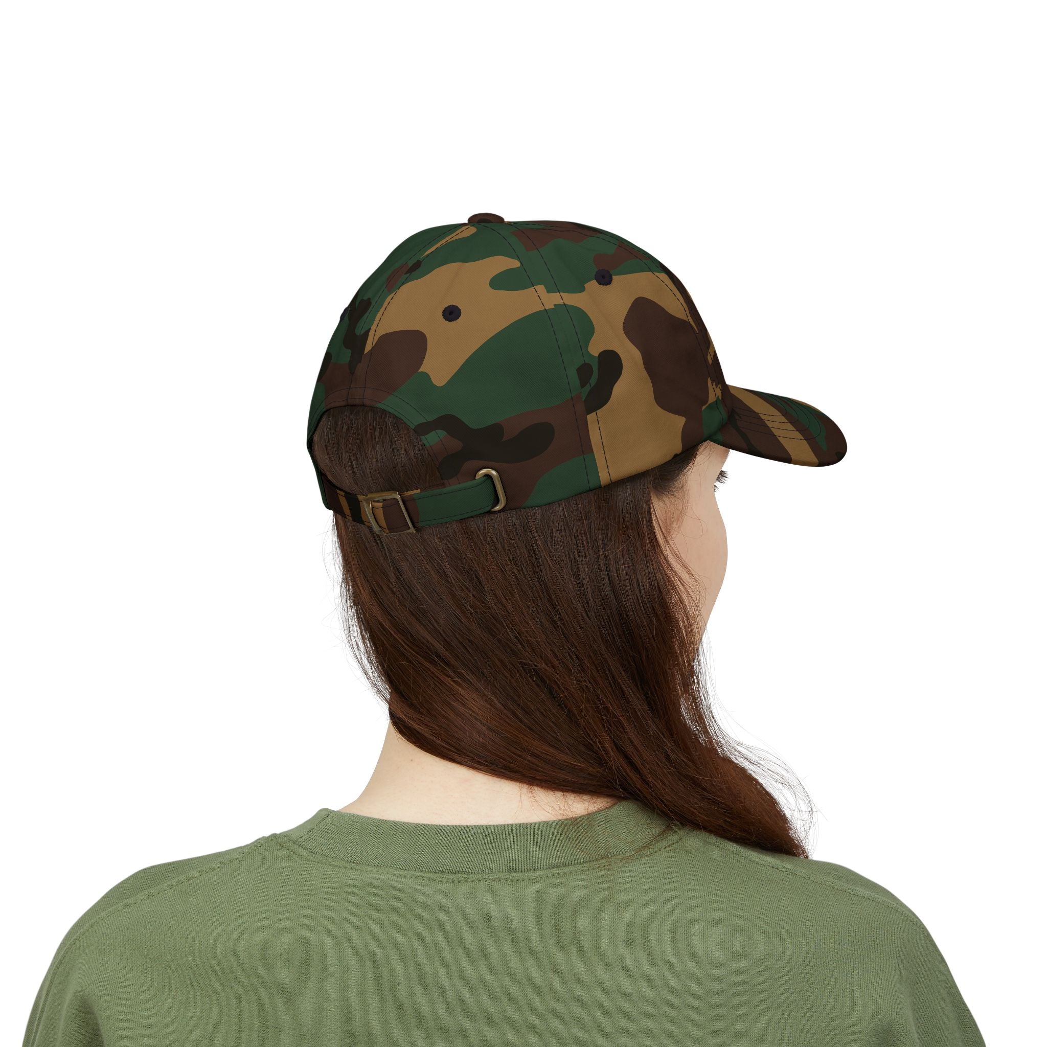 Dad Cap — Embroidered Rainbow Patch Baseball Hat