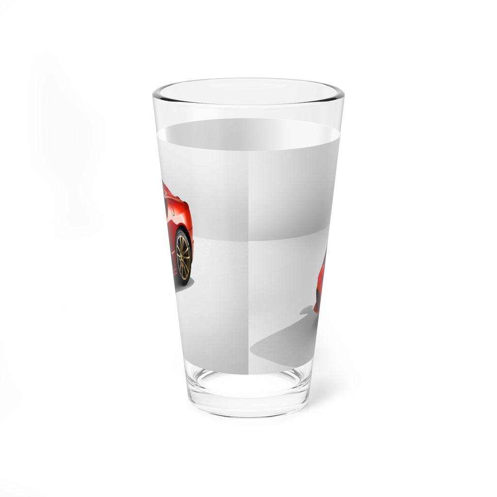 Chicago Skyline Mixing Glass — 16 oz Pint Glass with Cityscape Design