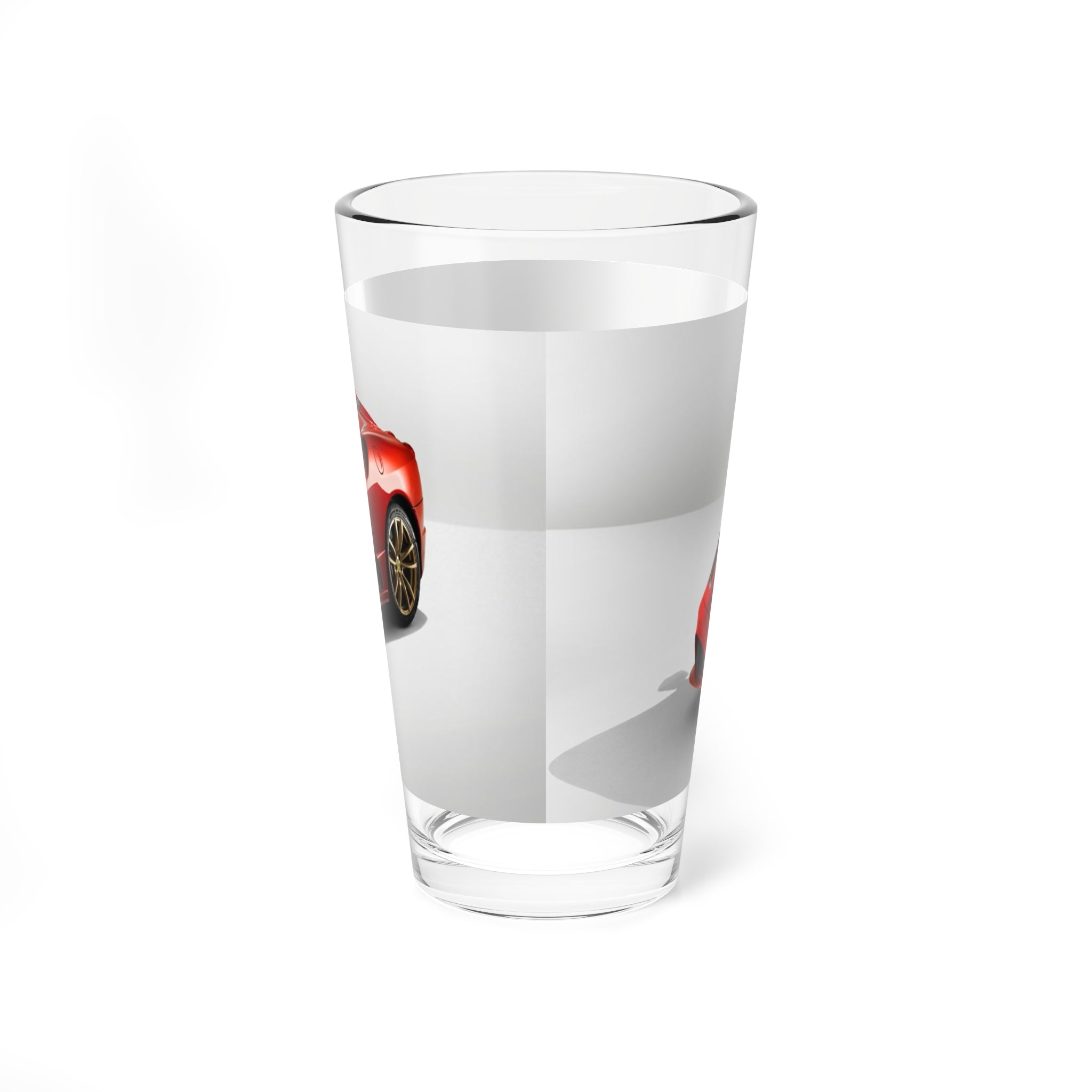 Chicago Skyline Mixing Glass — 16 oz Pint Glass with Cityscape Design